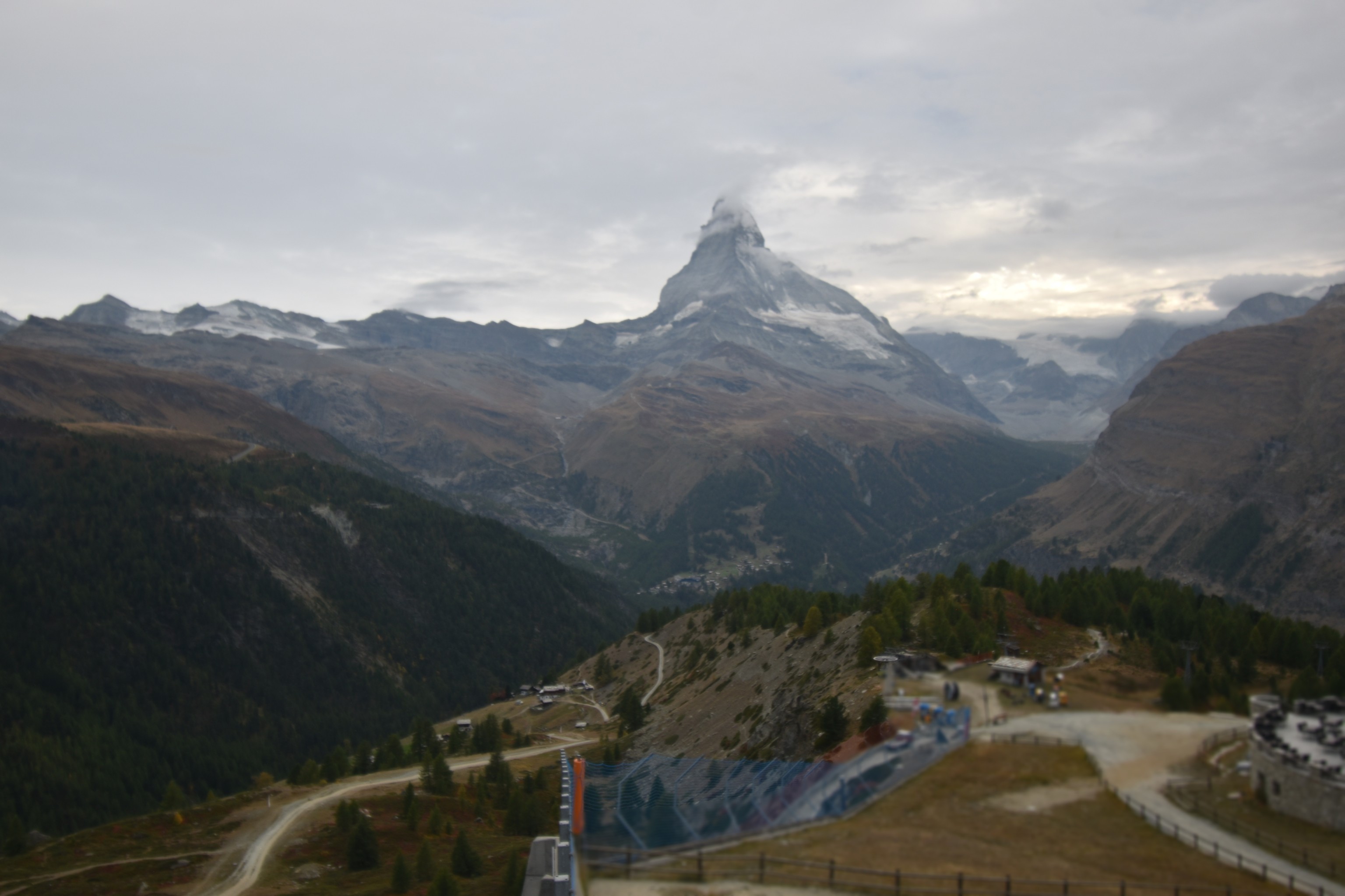 Archiv Foto Webcam Zermatt - Sunnega