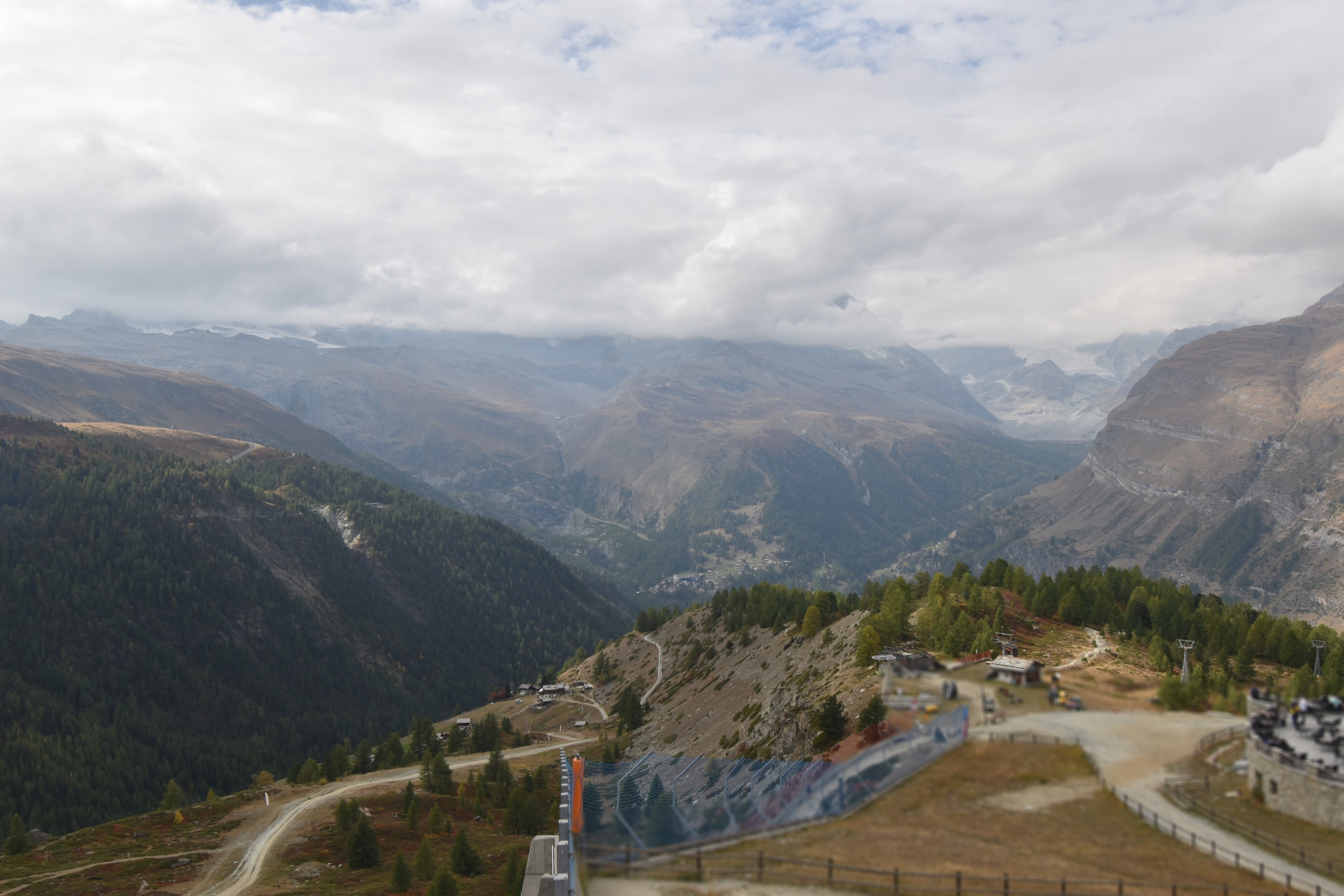Archiv Foto Webcam Zermatt - Sunnega