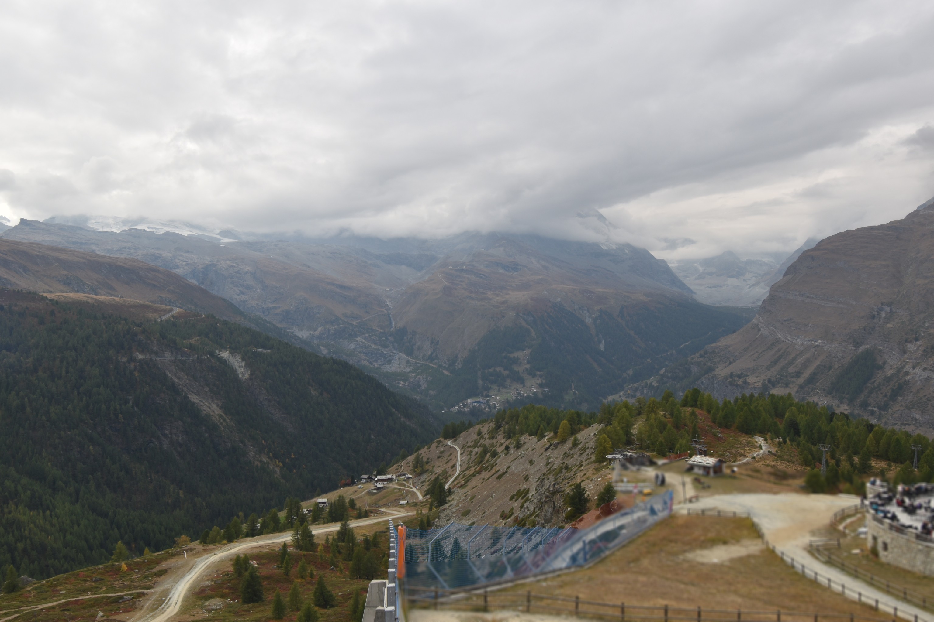 Archiv Foto Webcam Zermatt - Sunnega