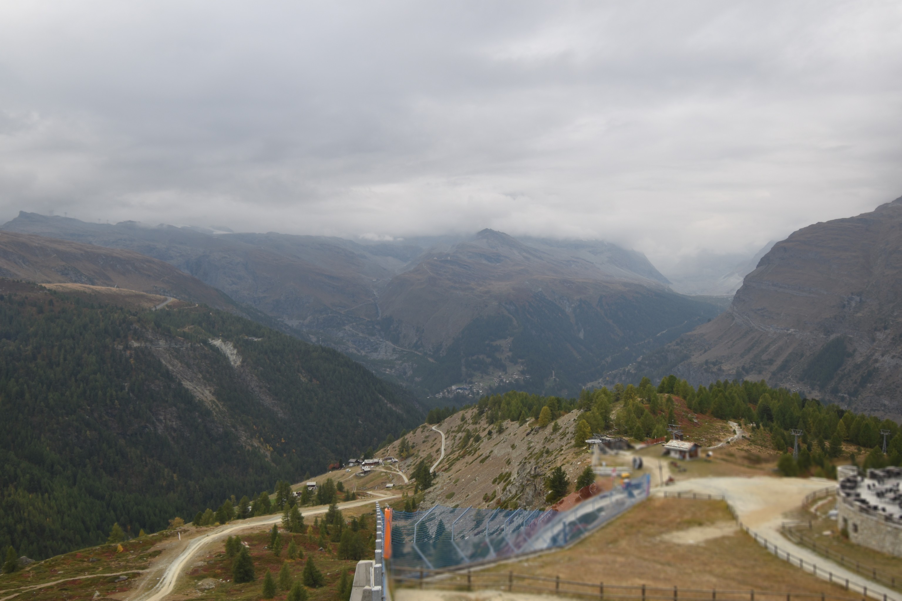 Archiv Foto Webcam Zermatt - Sunnega