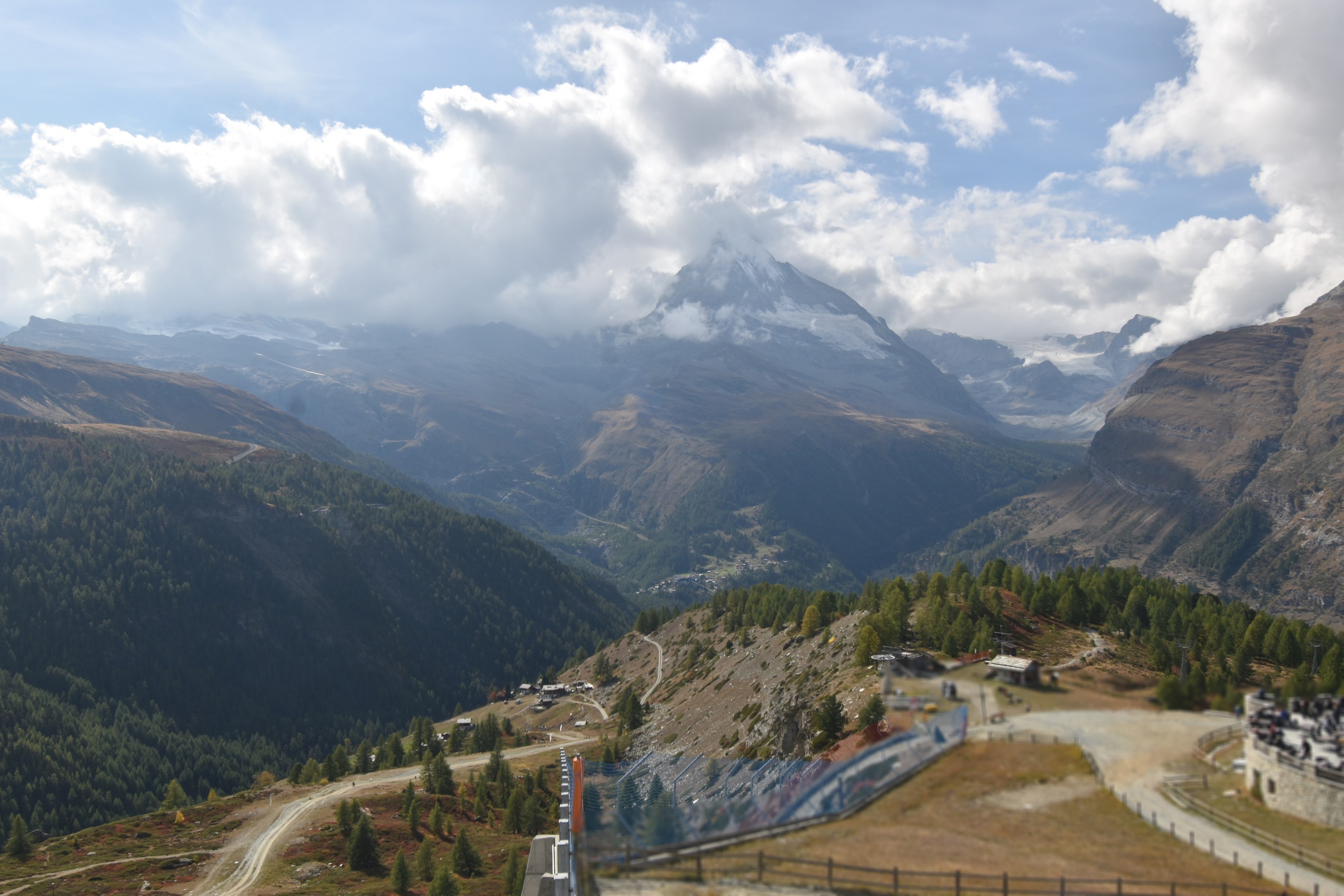 Archiv Foto Webcam Zermatt - Sunnega