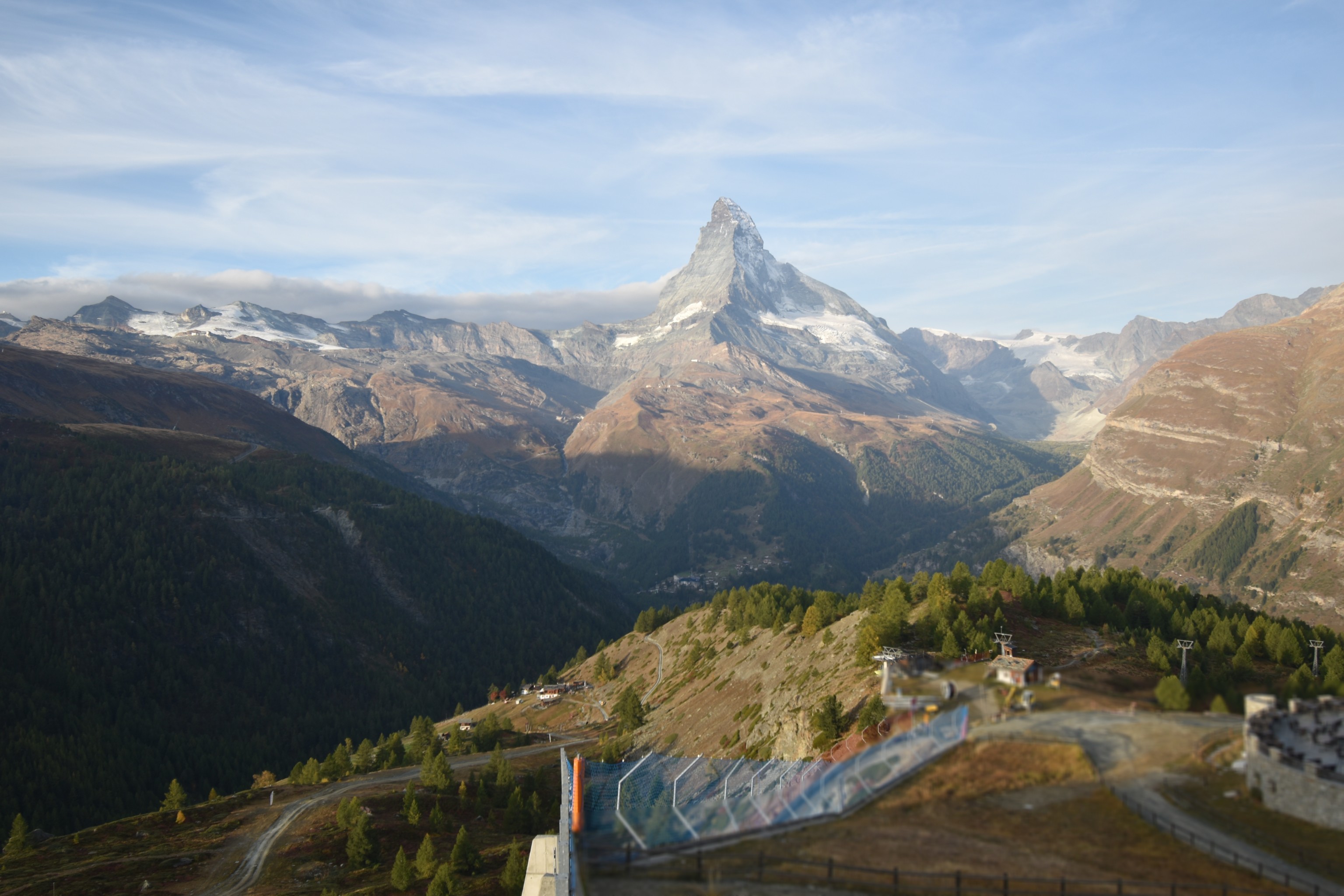 Archiv Foto Webcam Zermatt - Sunnega