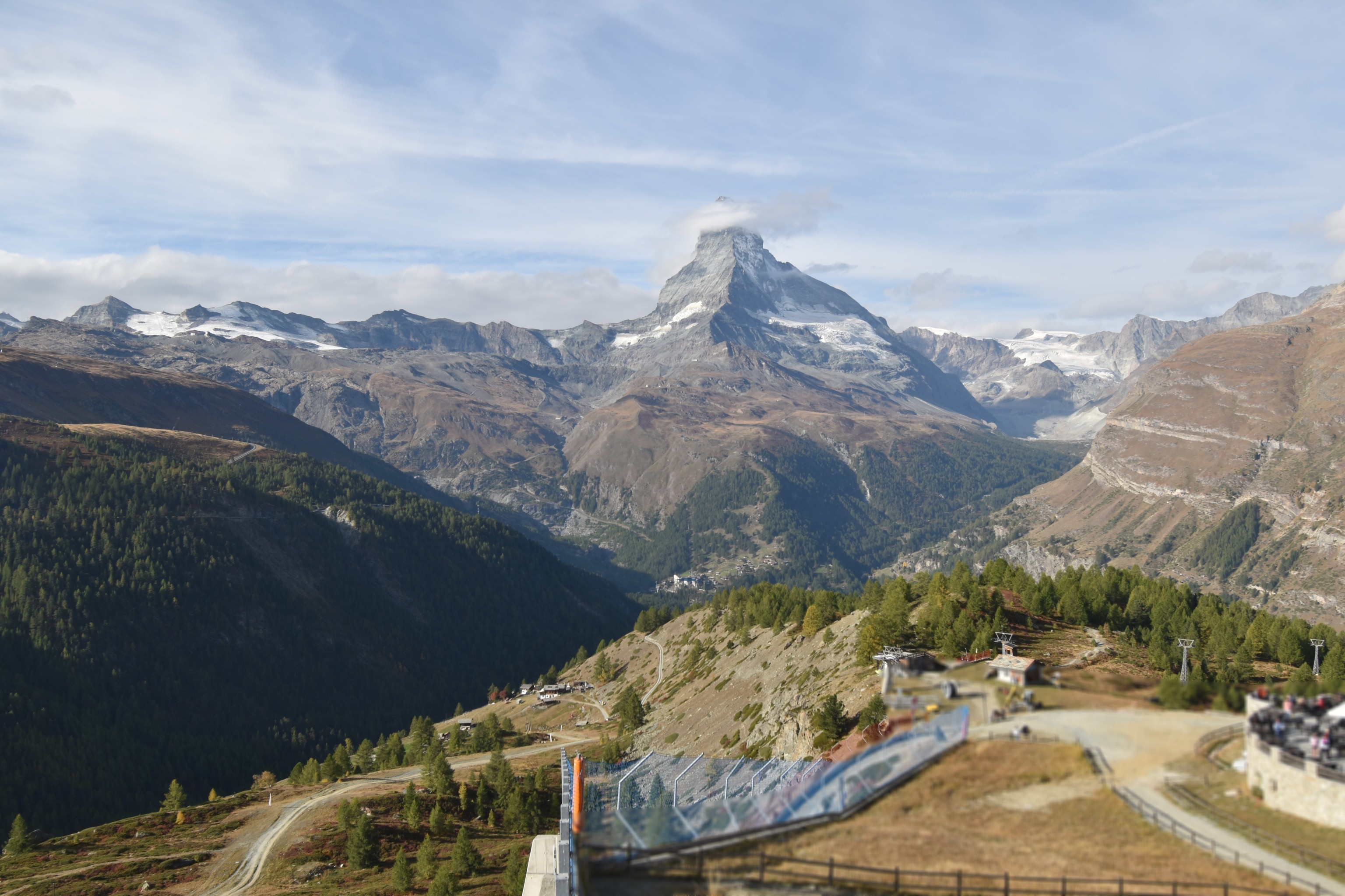 Archiv Foto Webcam Zermatt - Sunnega