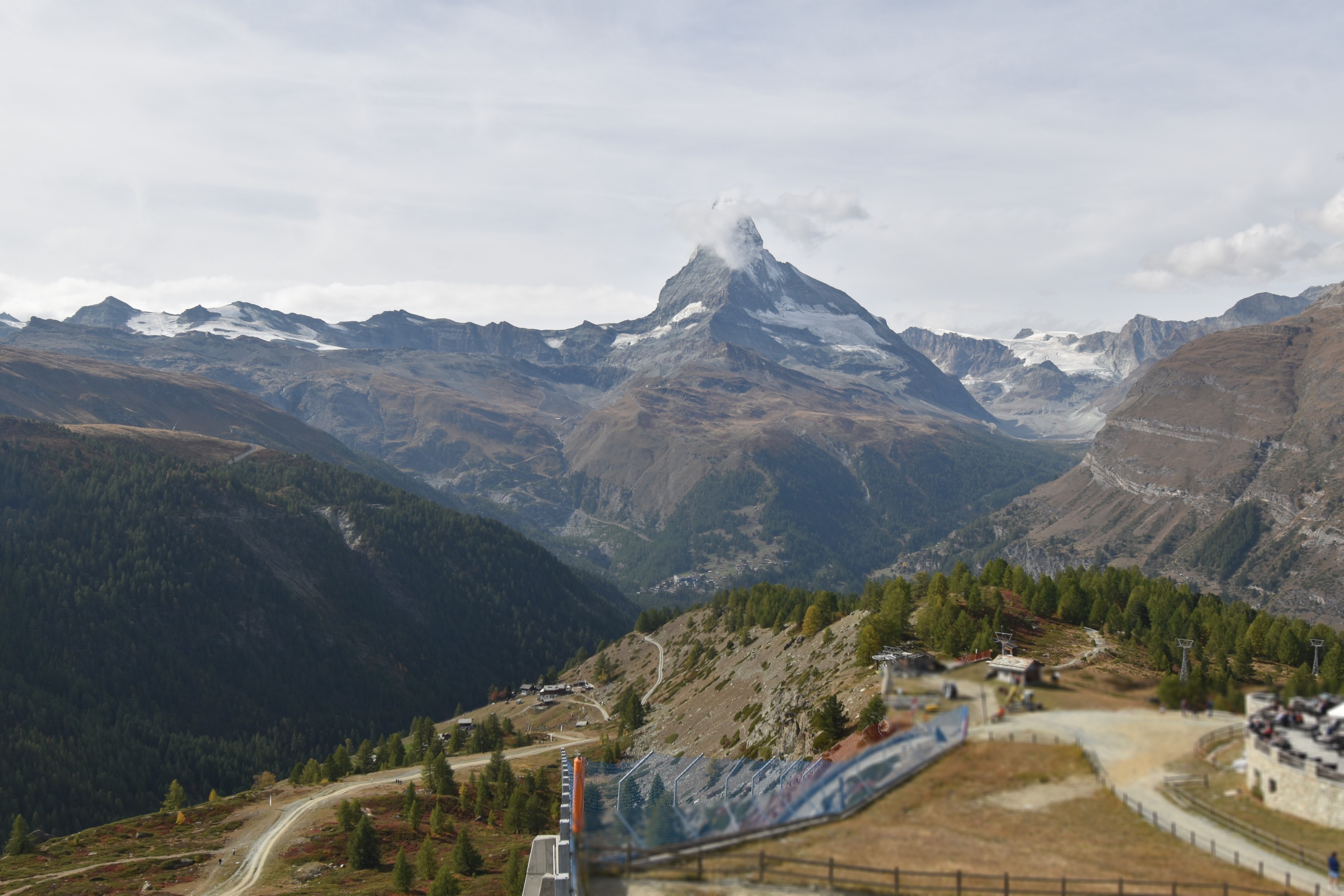 Archiv Foto Webcam Zermatt - Sunnega