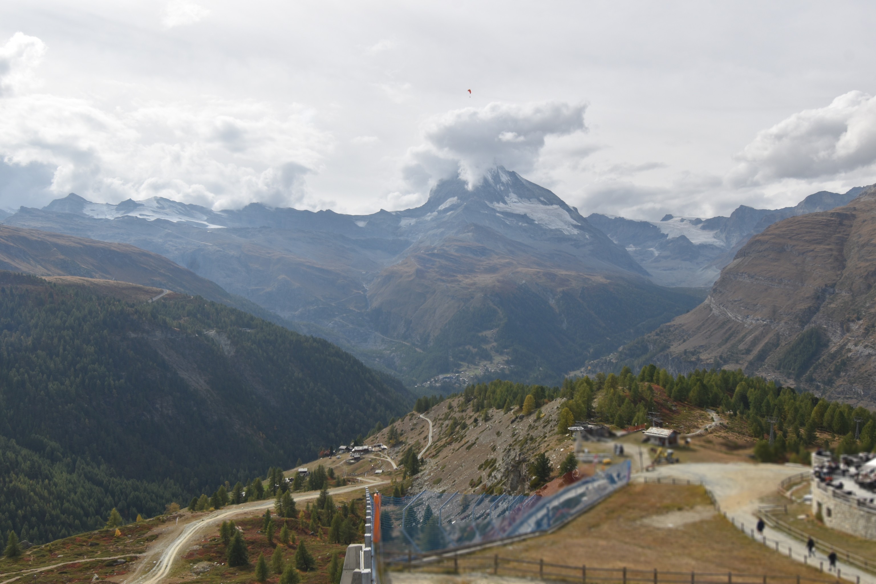 Archiv Foto Webcam Zermatt - Sunnega