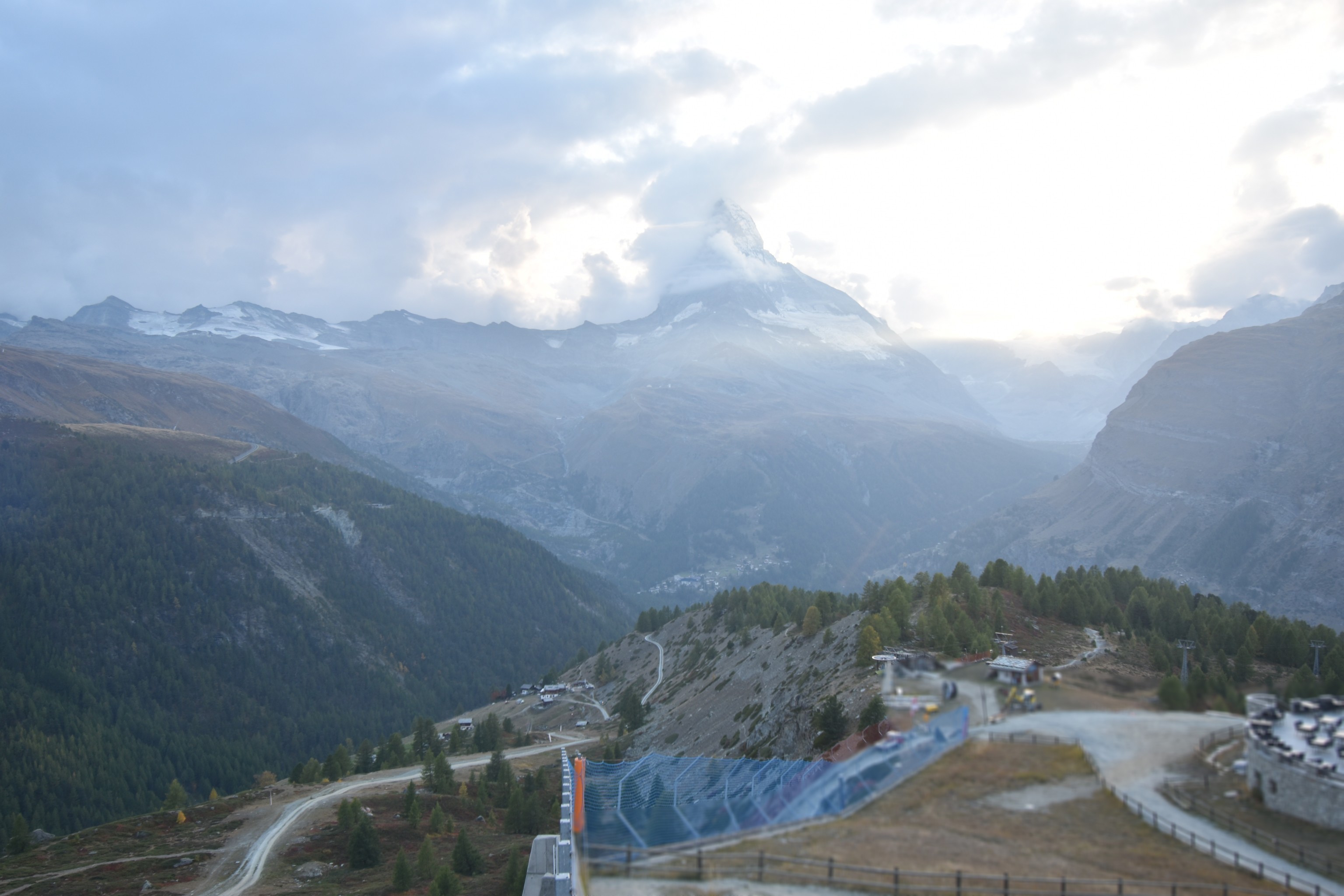 Archiv Foto Webcam Zermatt - Sunnega