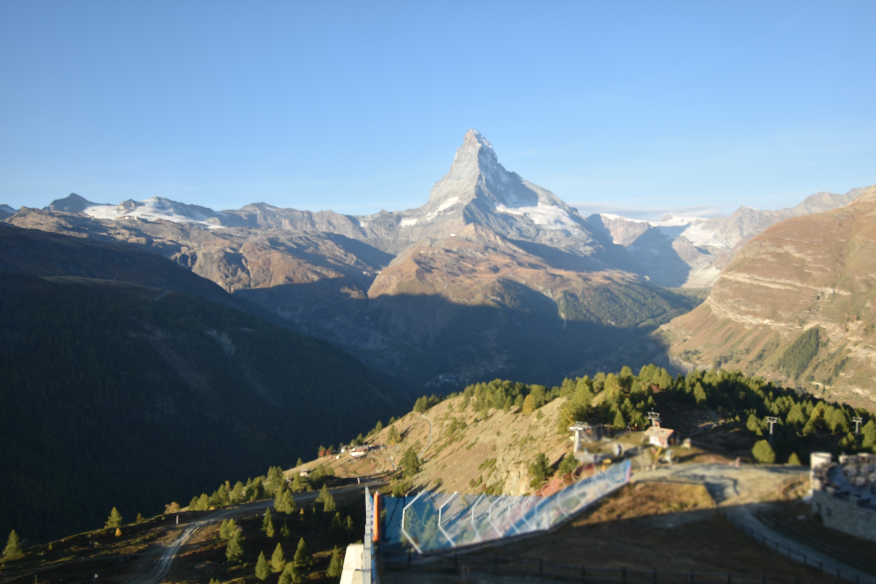 Archiv Foto Webcam Zermatt - Sunnega
