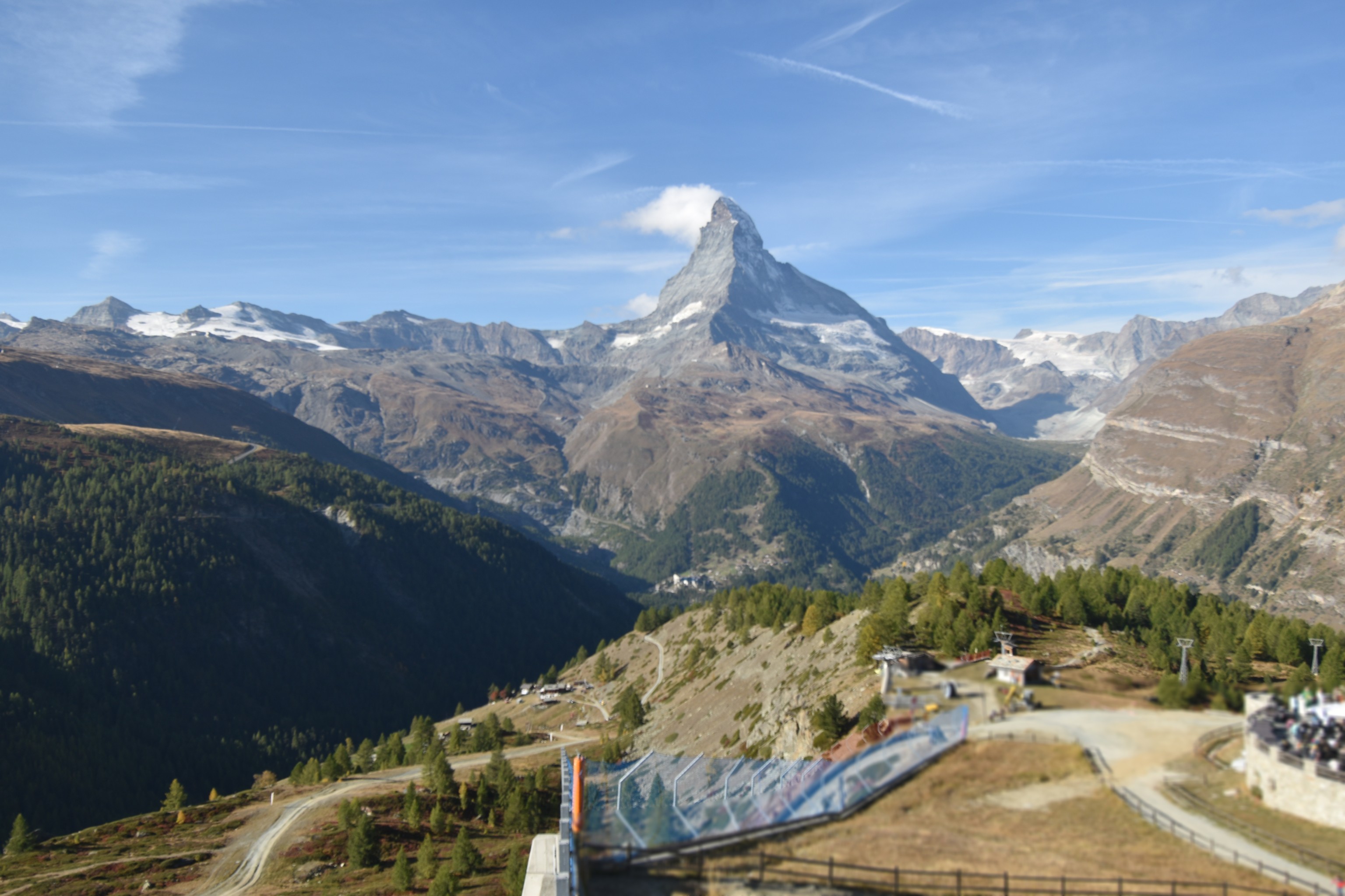 Archiv Foto Webcam Zermatt - Sunnega
