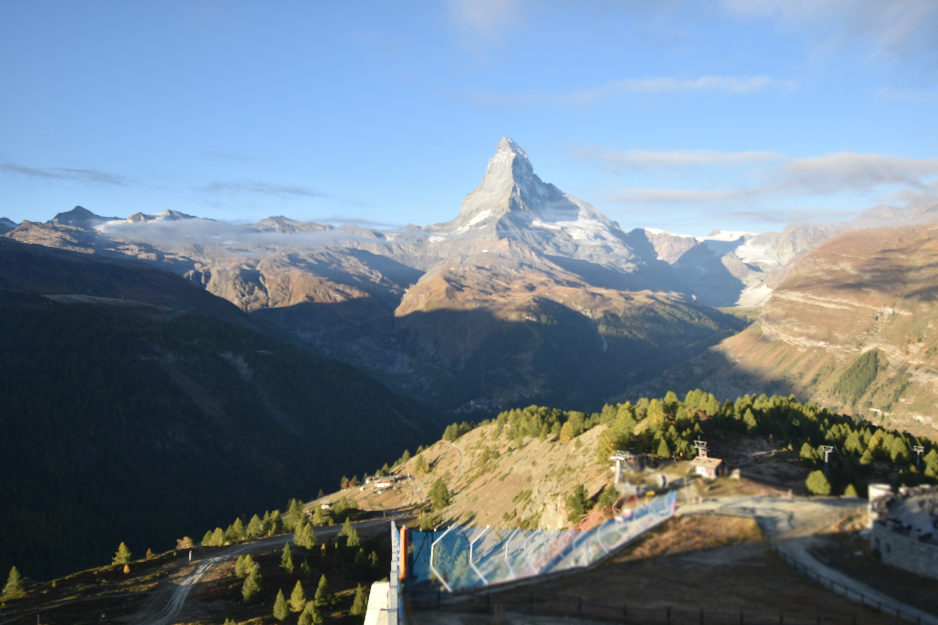 Archiv Foto Webcam Zermatt - Sunnega