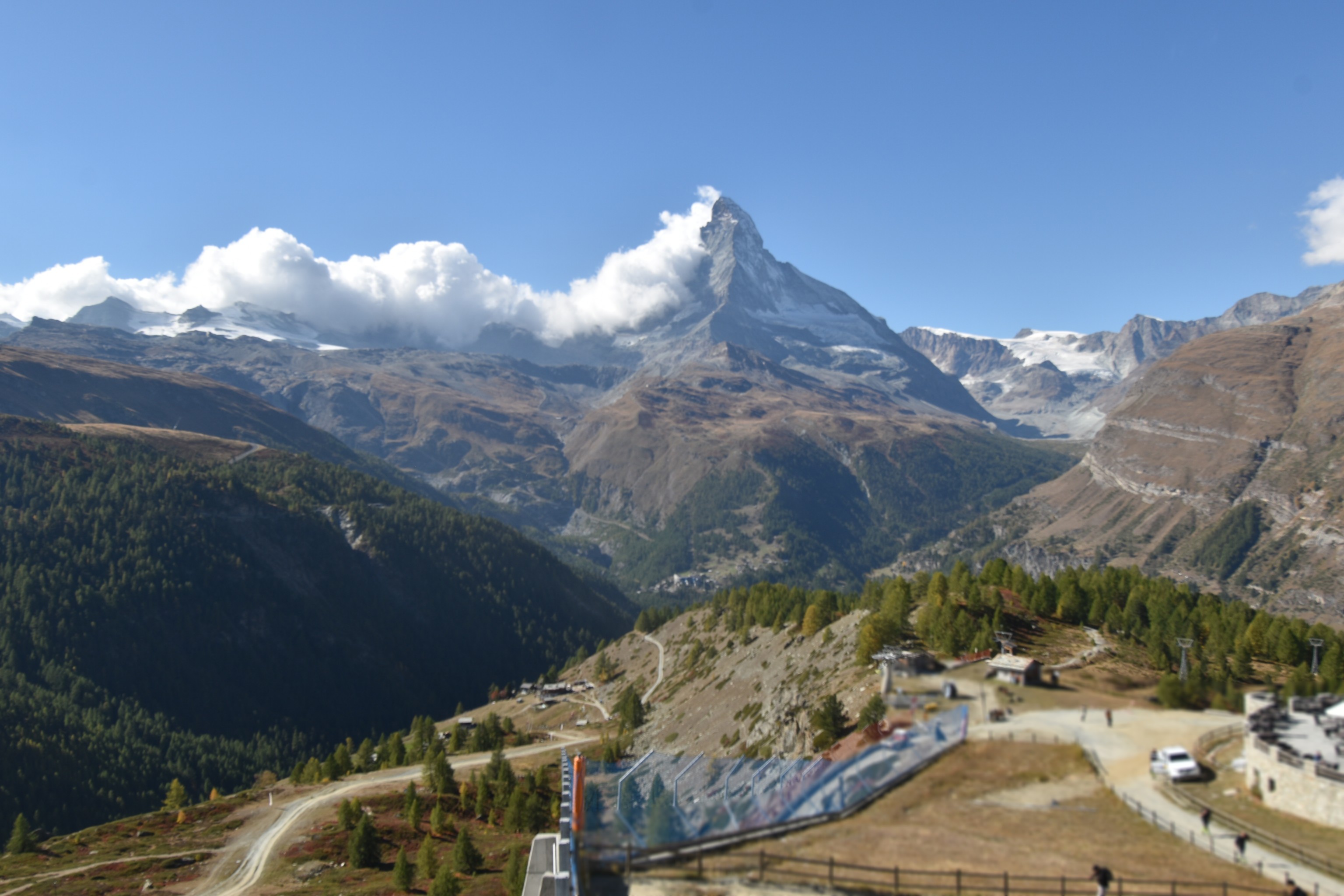 Archiv Foto Webcam Zermatt - Sunnega