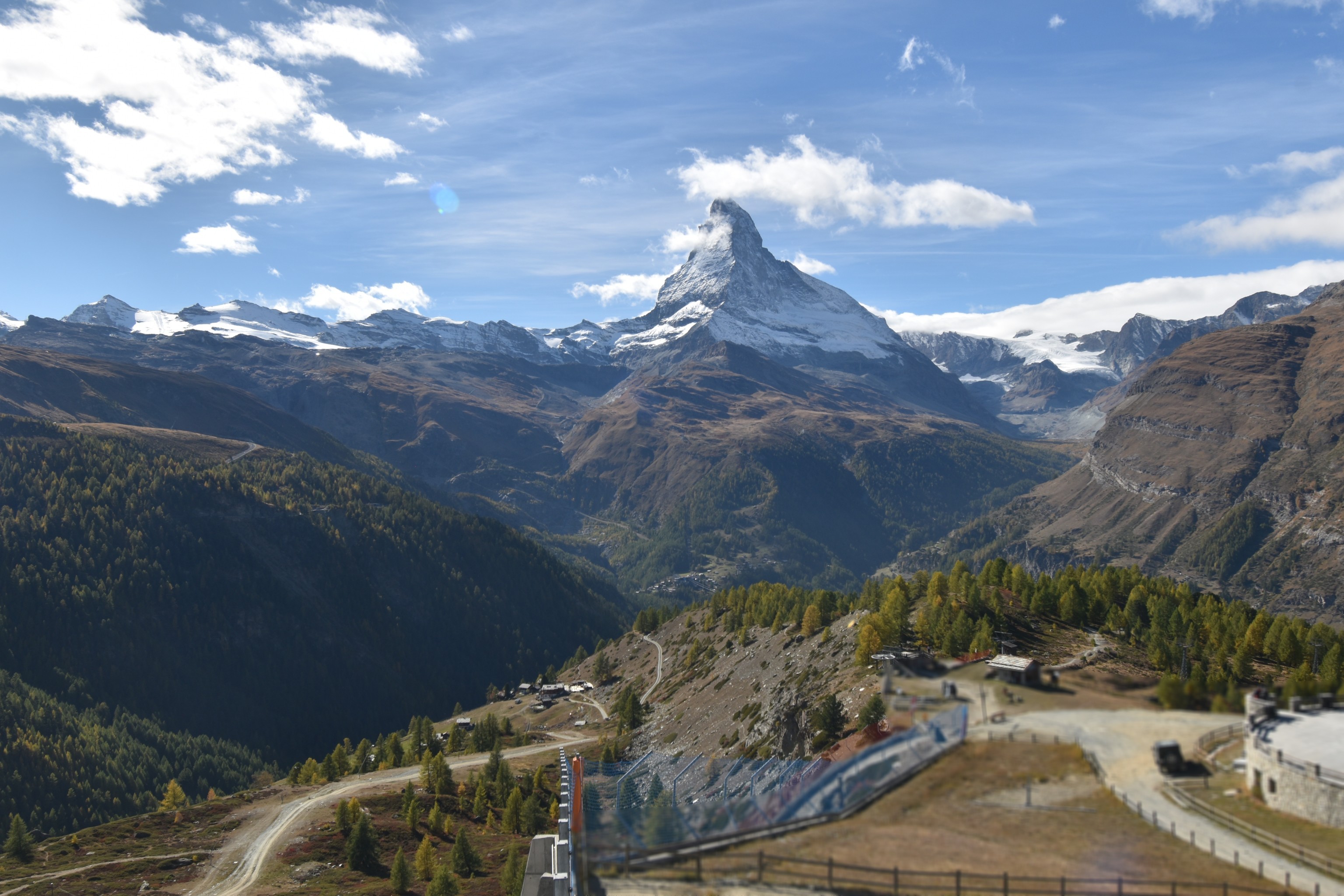 Archiv Foto Webcam Zermatt - Sunnega