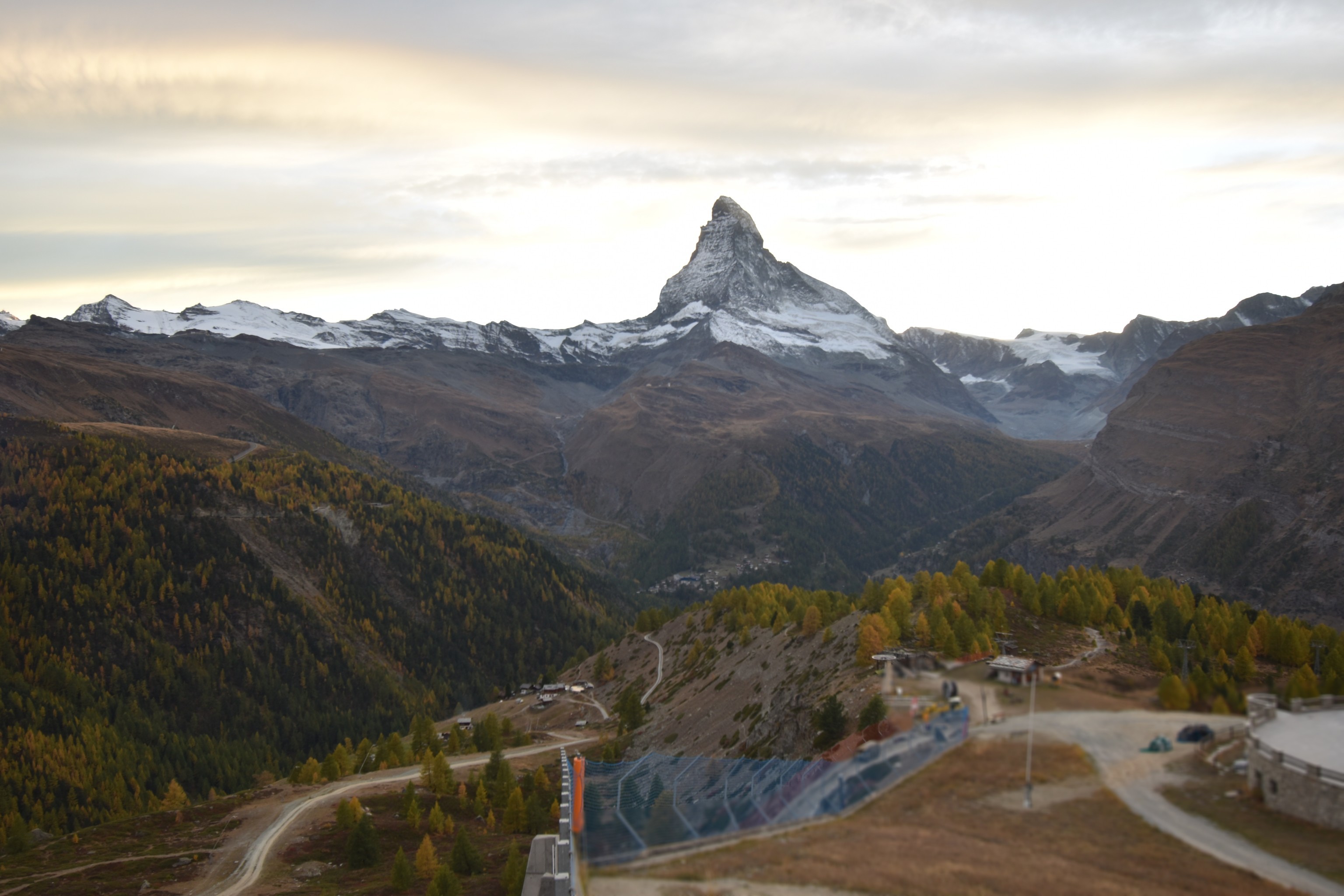 Archiv Foto Webcam Zermatt - Sunnega