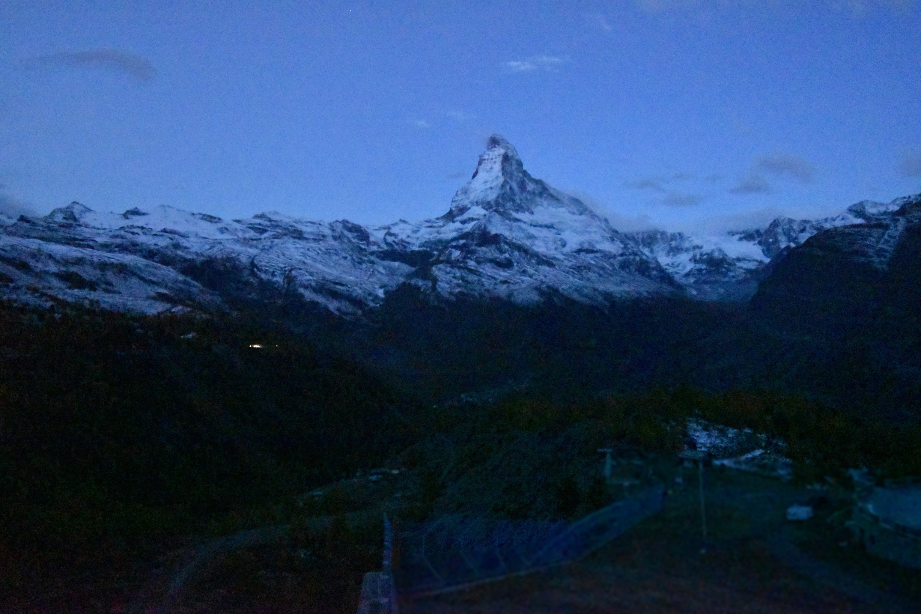 Archiv Foto Webcam Zermatt - Sunnega