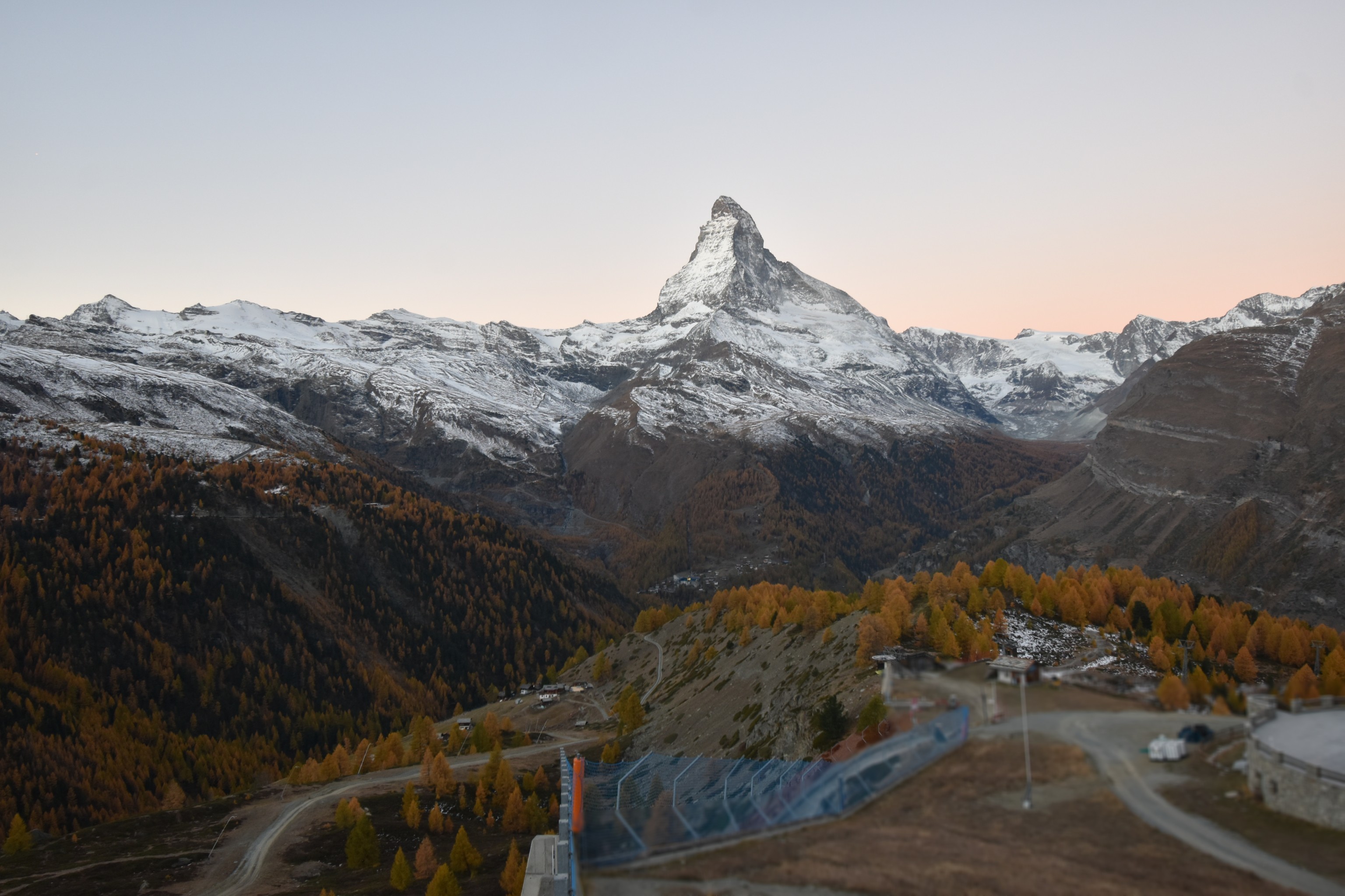 Archiv Foto Webcam Zermatt - Sunnega