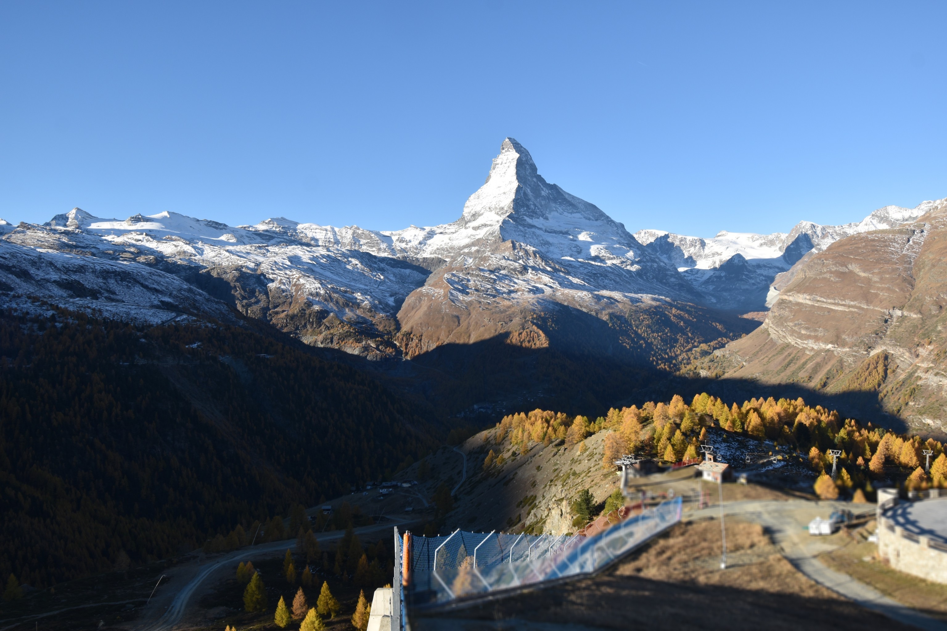 Archiv Foto Webcam Zermatt - Sunnega