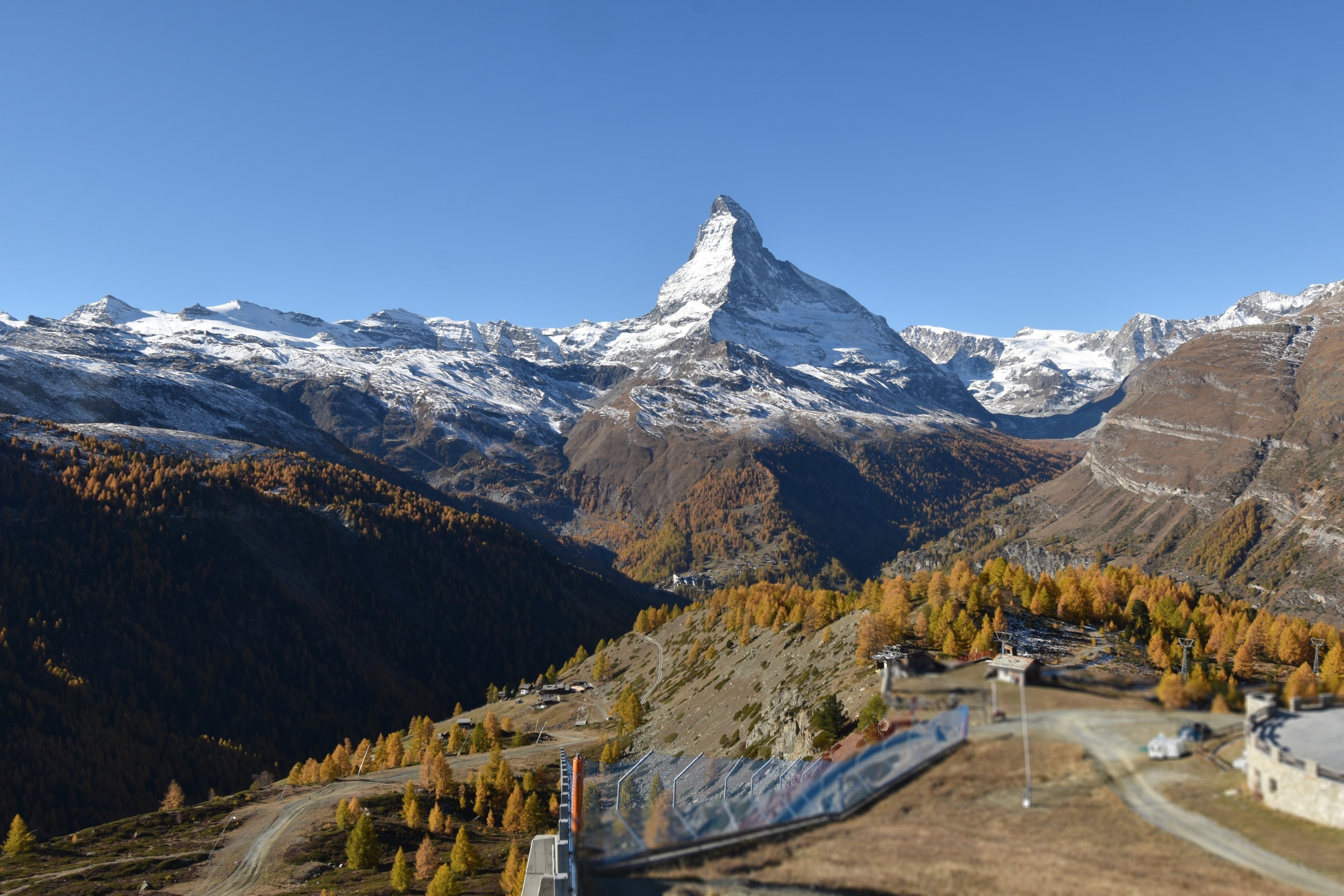 Archiv Foto Webcam Zermatt - Sunnega