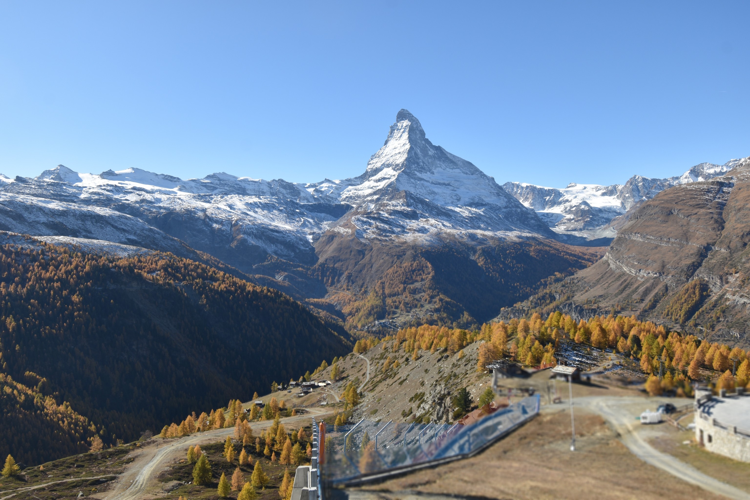 Archiv Foto Webcam Zermatt - Sunnega