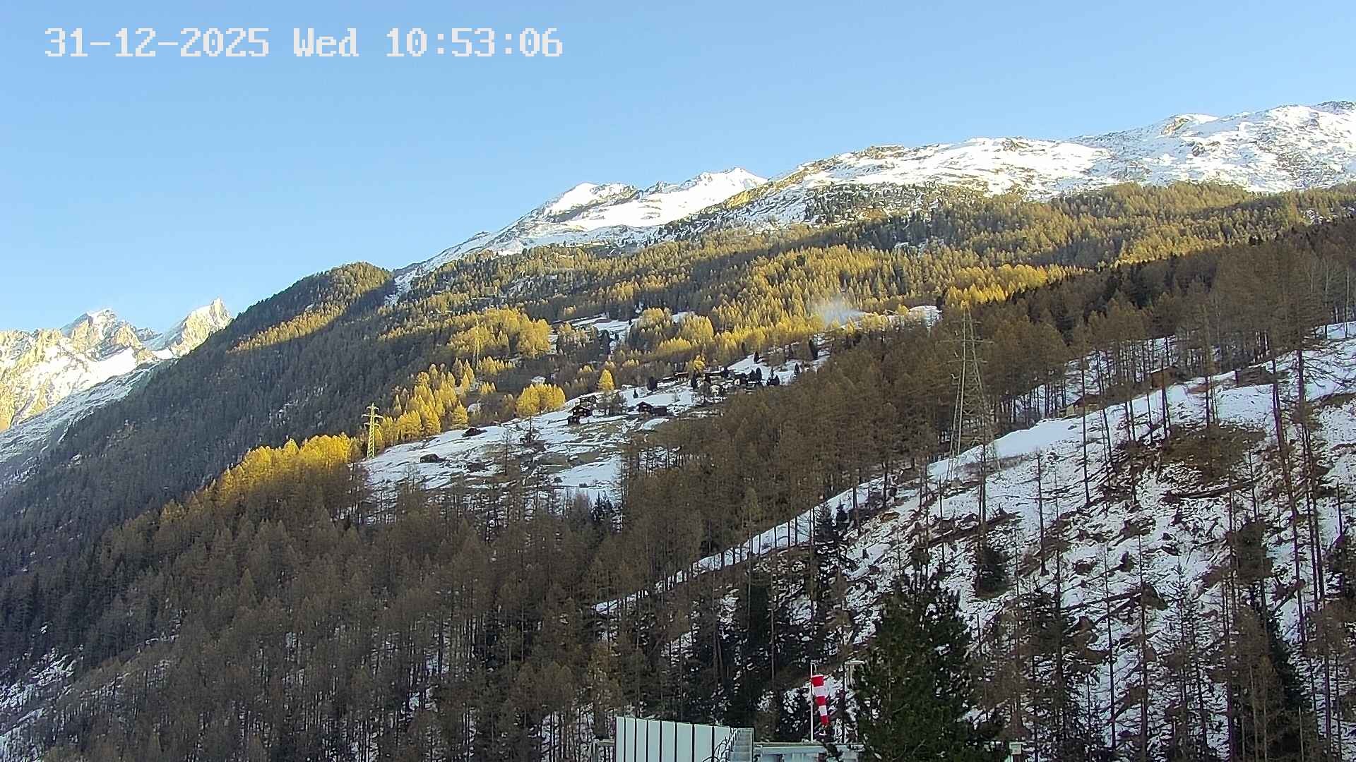 Archiv Foto Webcam Heliport Zermatt