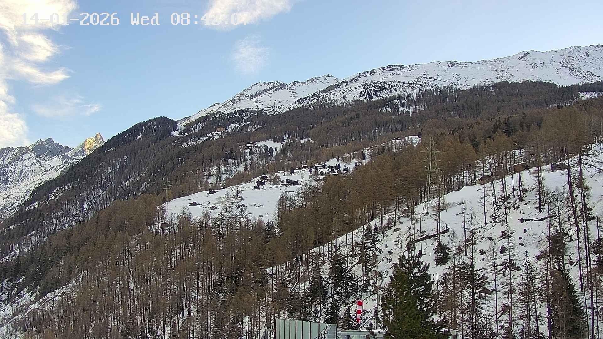 Archiv Foto Webcam Heliport Zermatt