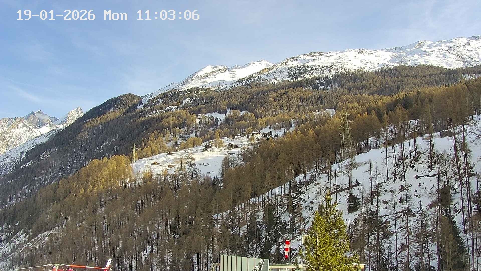 Archiv Foto Webcam Heliport Zermatt