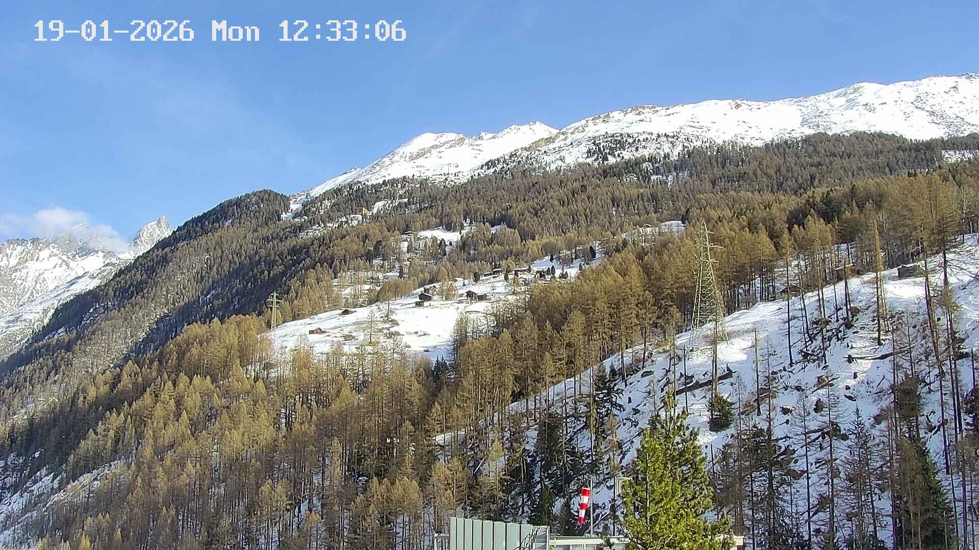 Archiv Foto Webcam Heliport Zermatt