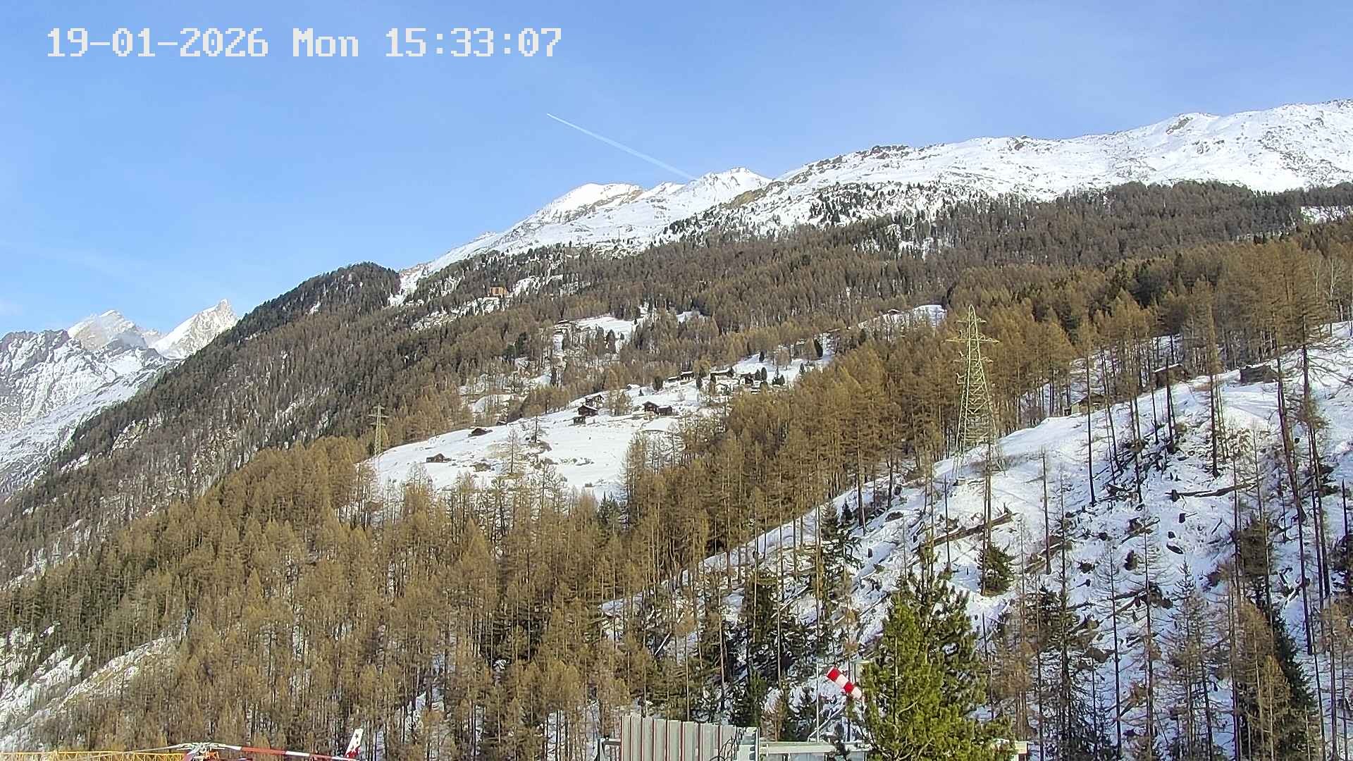 Archiv Foto Webcam Heliport Zermatt