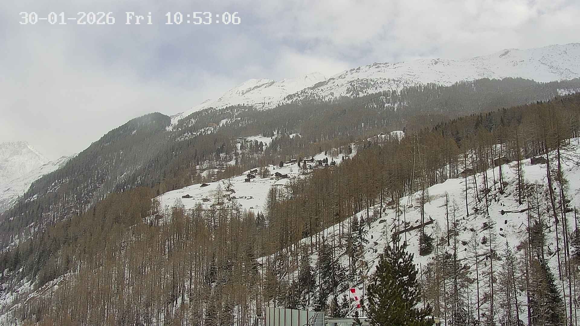 Archiv Foto Webcam Heliport Zermatt