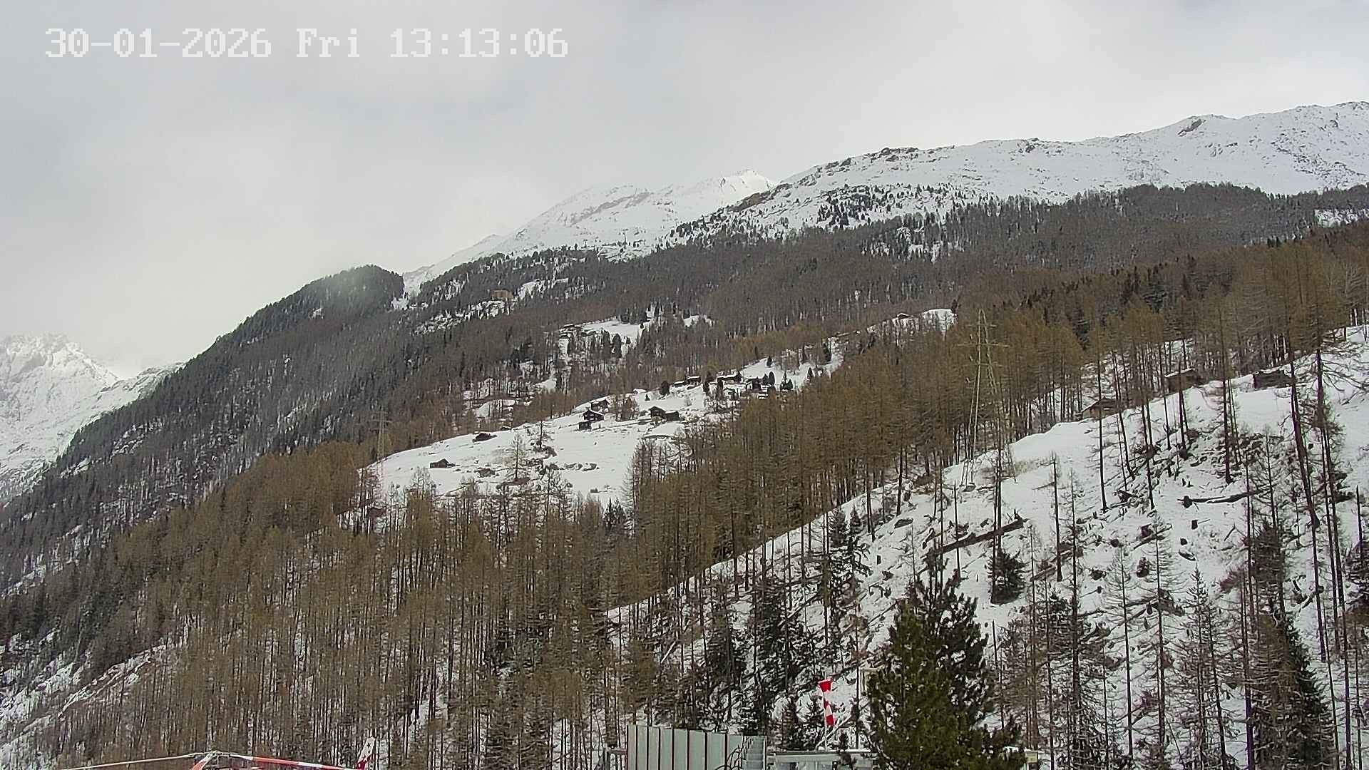 Archiv Foto Webcam Heliport Zermatt