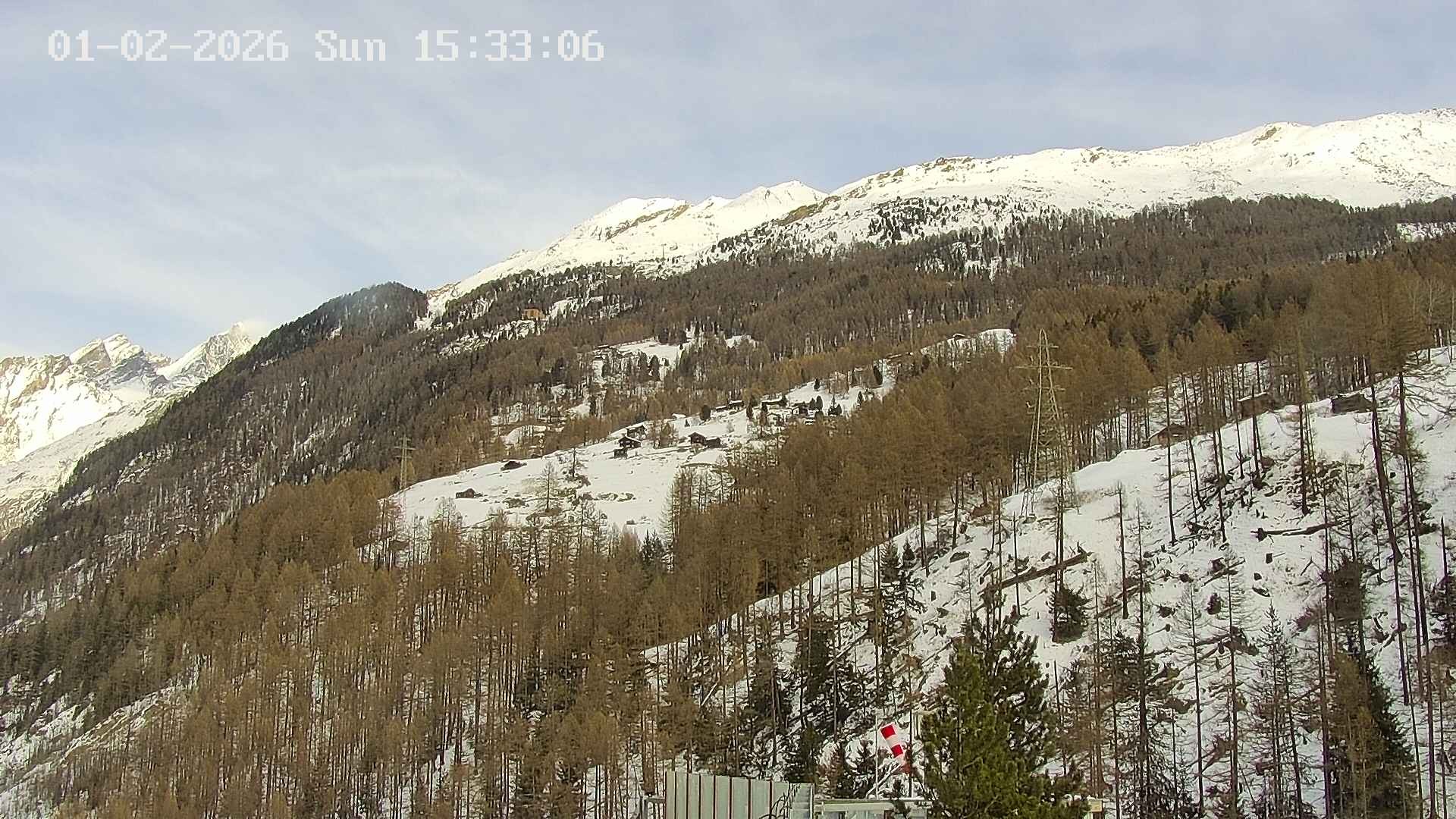 Archiv Foto Webcam Heliport Zermatt