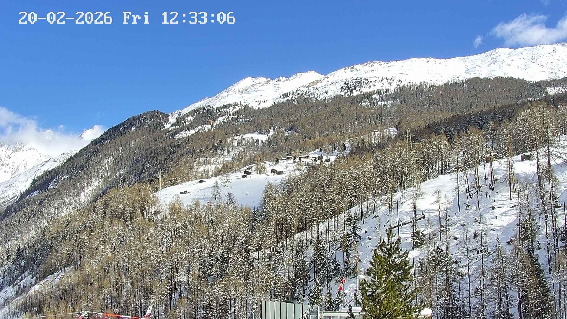 Archiv Foto Webcam Heliport Zermatt