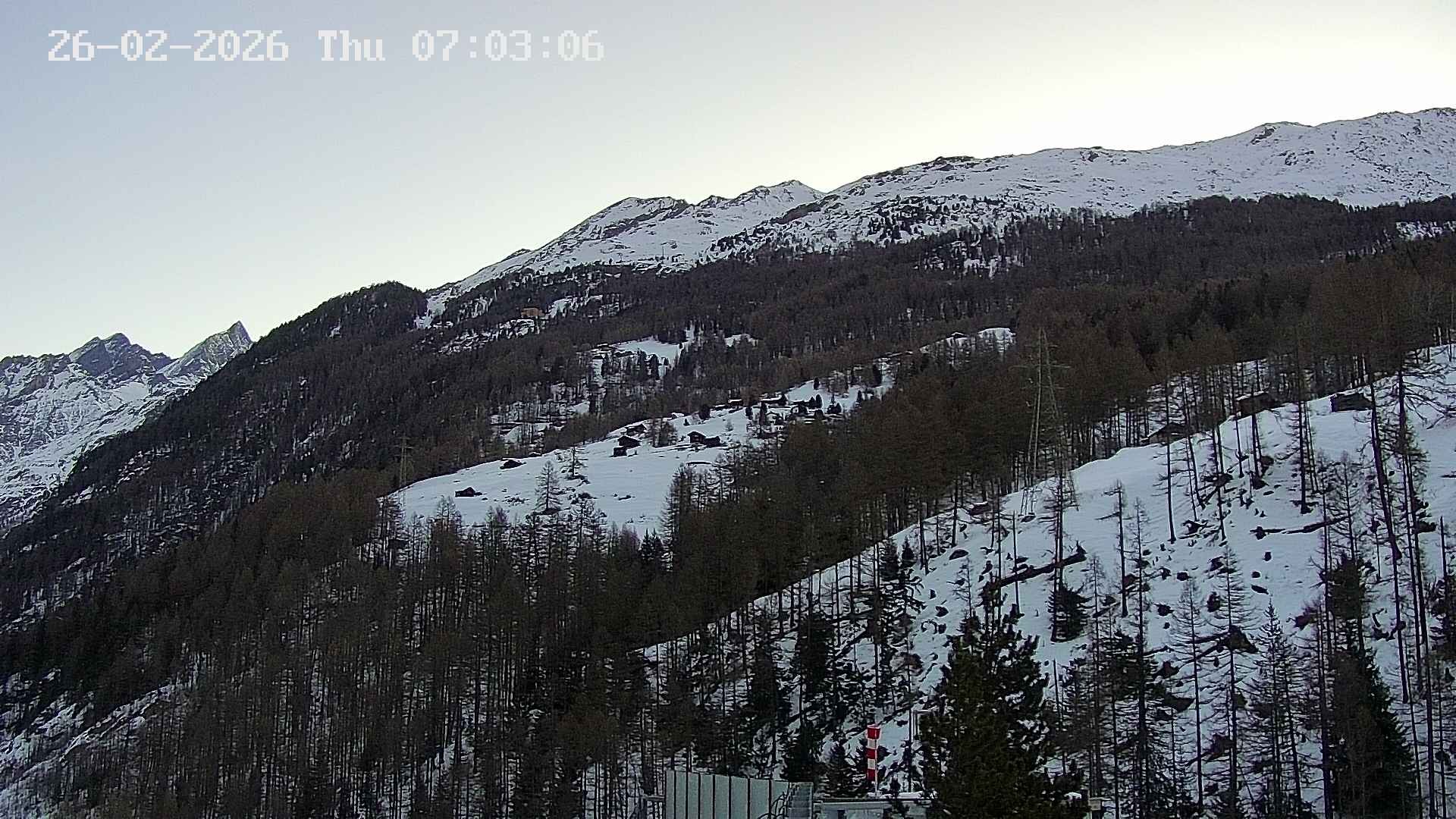 Archived image Webcam Heliport Zermatt