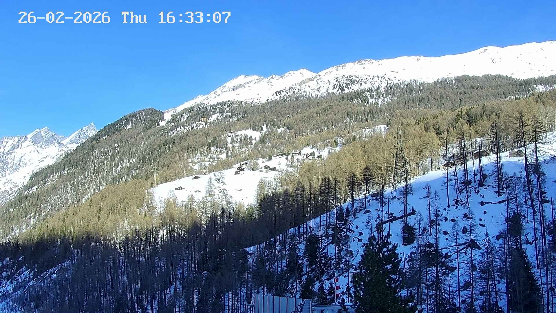 Archived image Webcam Heliport Zermatt