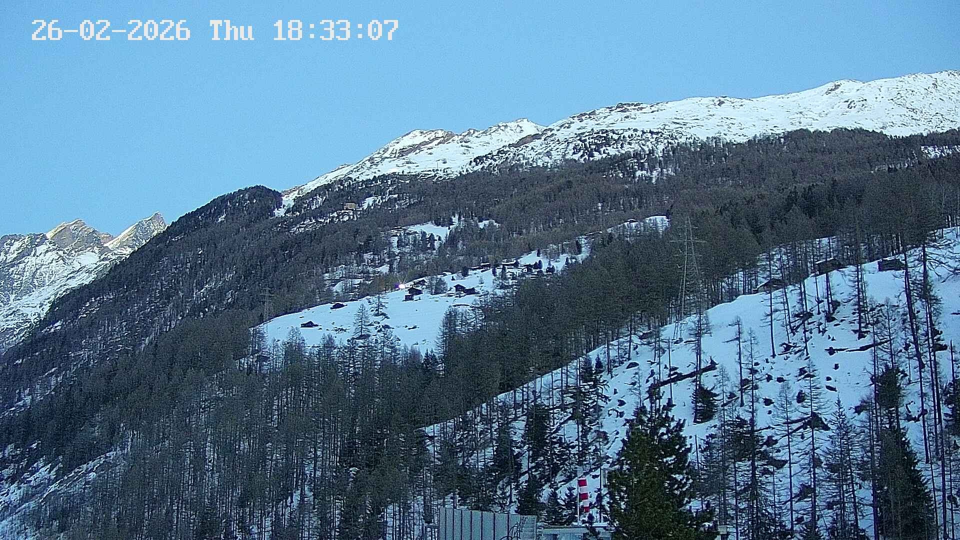 Archived image Webcam Heliport Zermatt