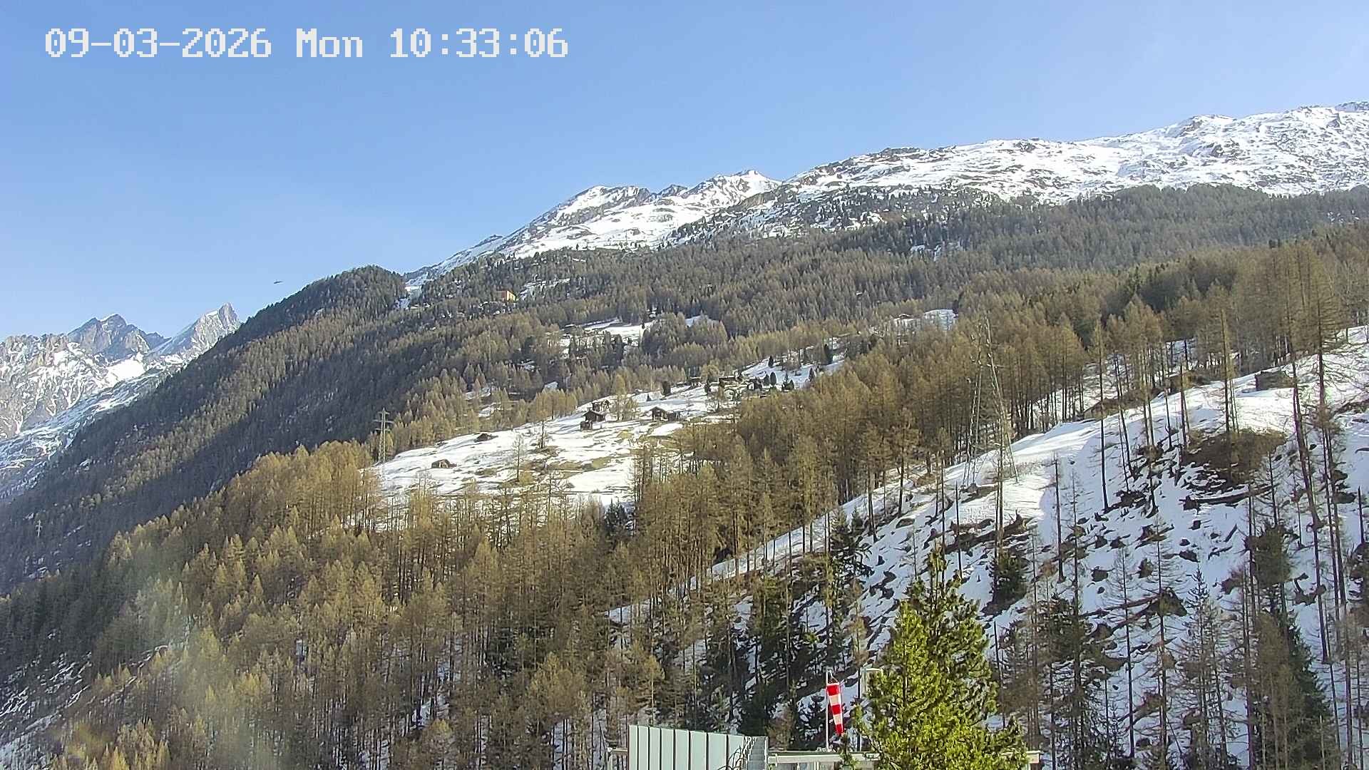 Archiv Foto Webcam Heliport Zermatt