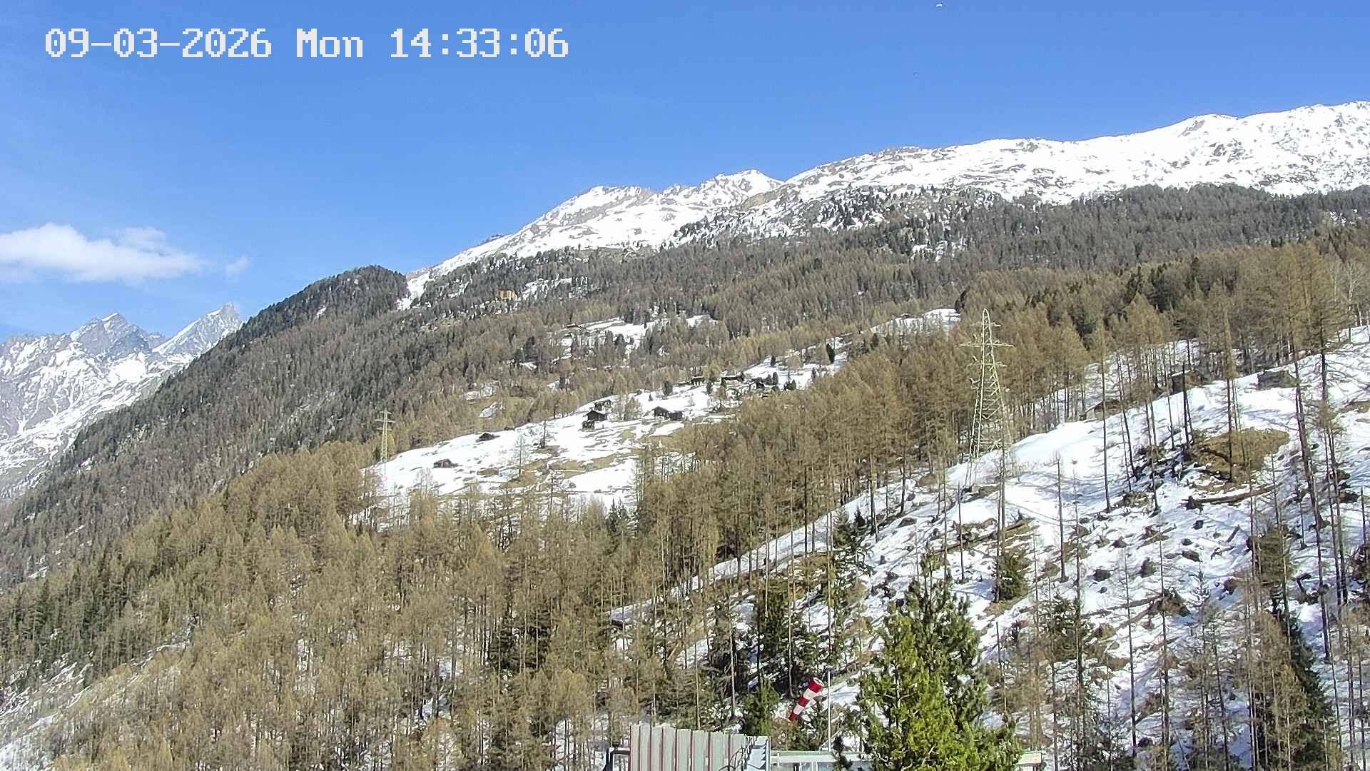 Archiv Foto Webcam Heliport Zermatt