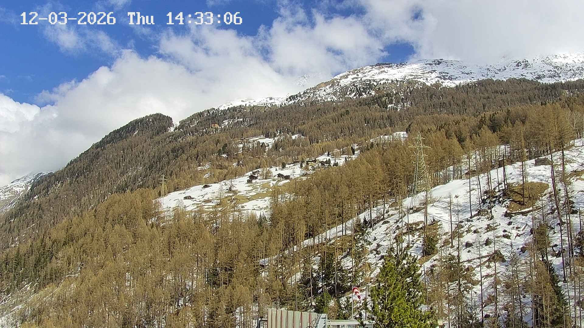 Archiv Foto Webcam Heliport Zermatt