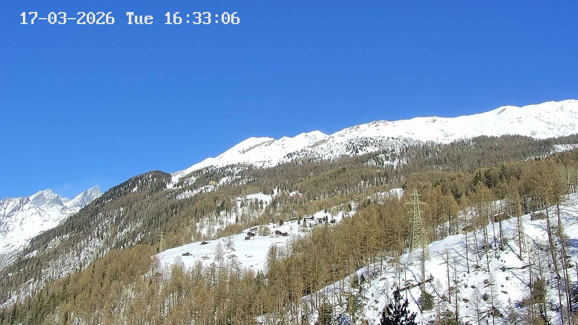 Archiv Foto Webcam Heliport Zermatt