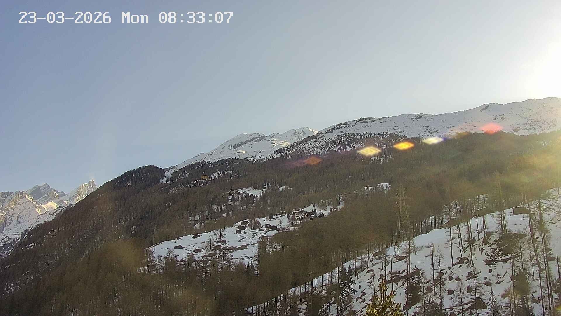 Archiv Foto Webcam Heliport Zermatt