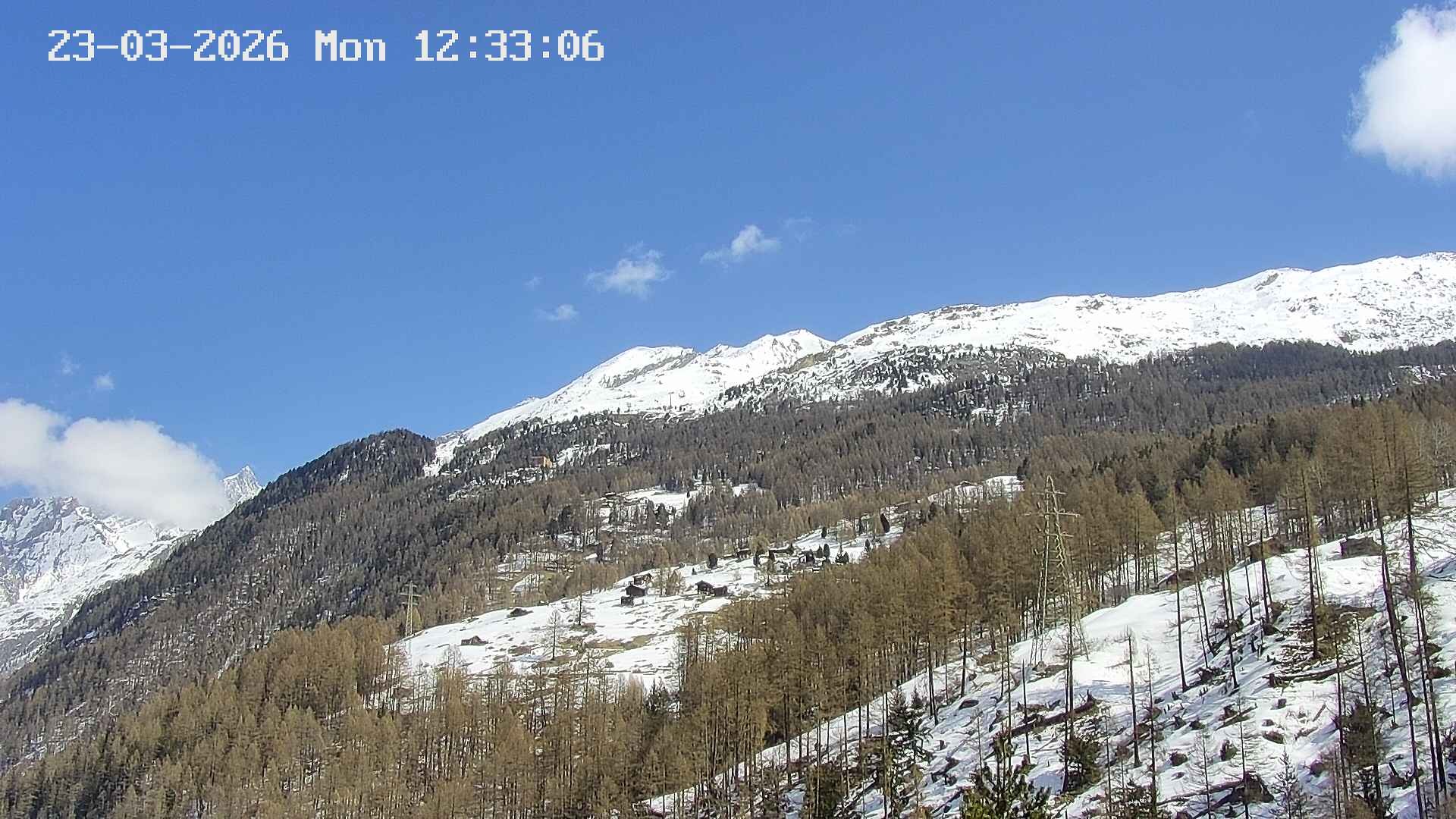 Archiv Foto Webcam Heliport Zermatt