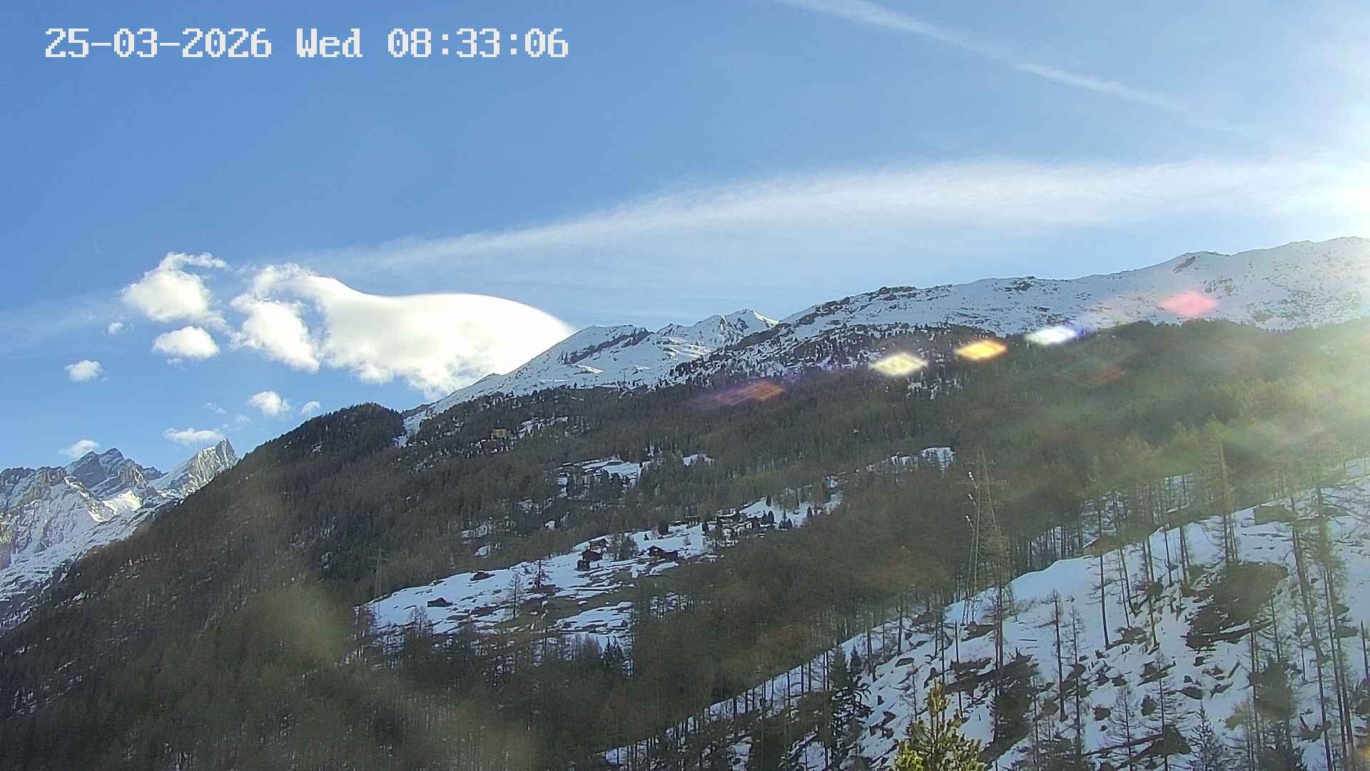 Archiv Foto Webcam Heliport Zermatt