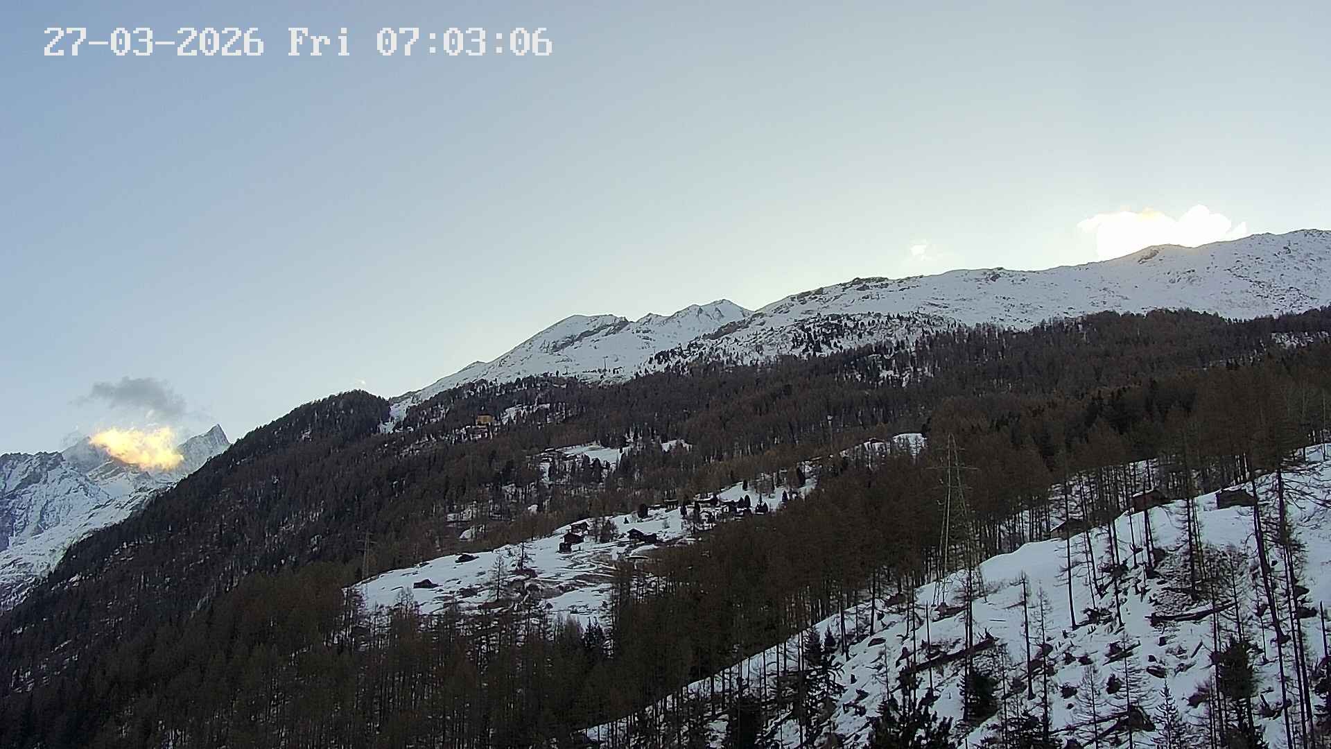 Archiv Foto Webcam Heliport Zermatt