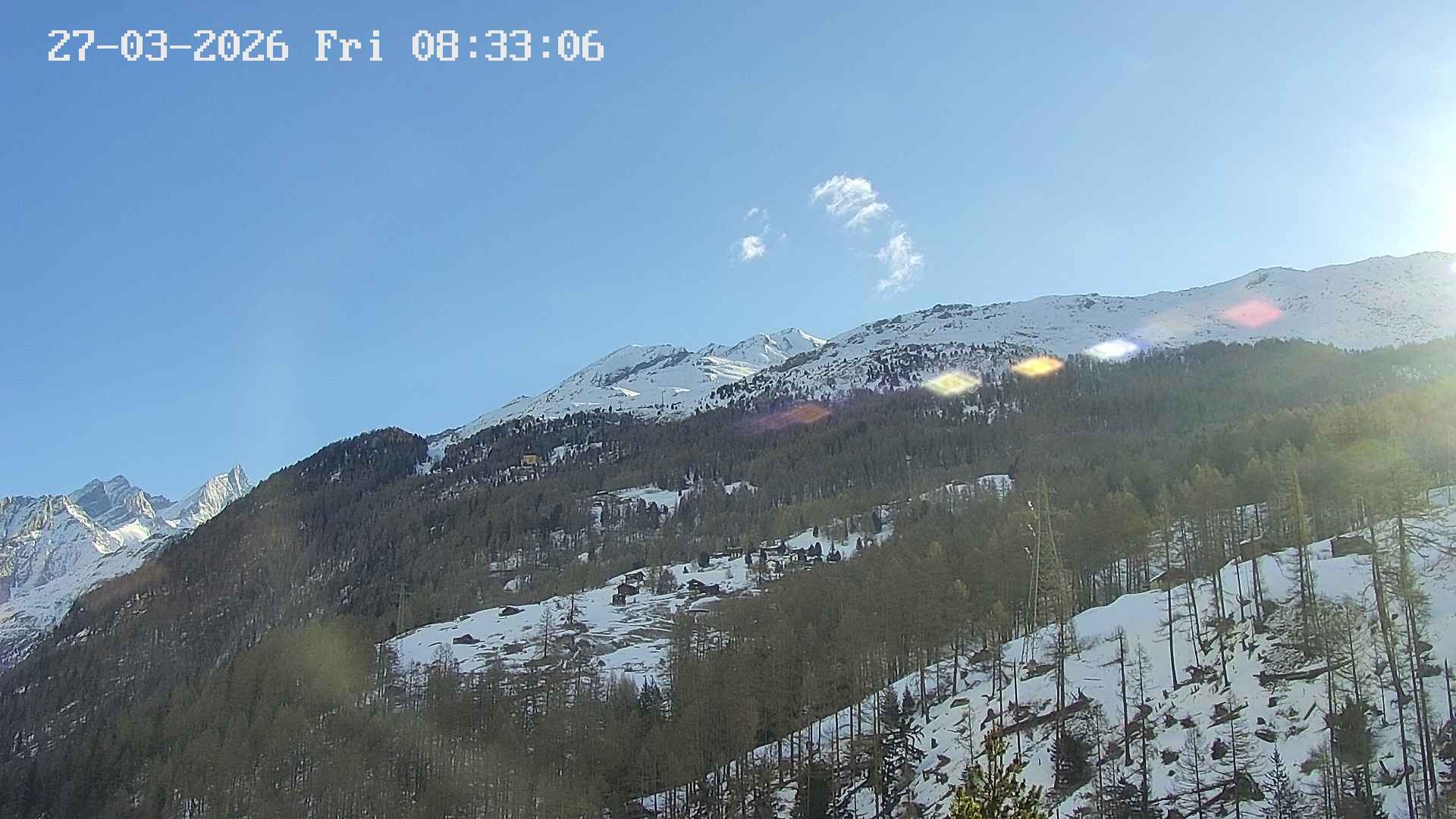 Archiv Foto Webcam Heliport Zermatt