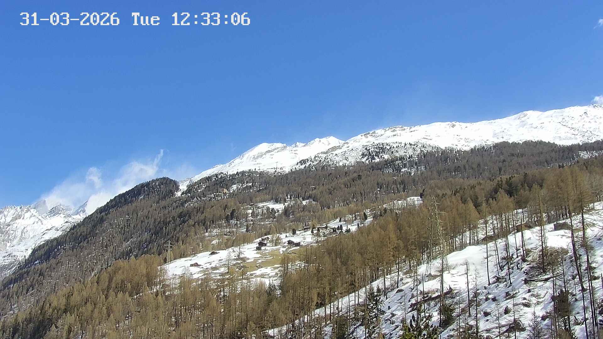 Archiv Foto Webcam Heliport Zermatt