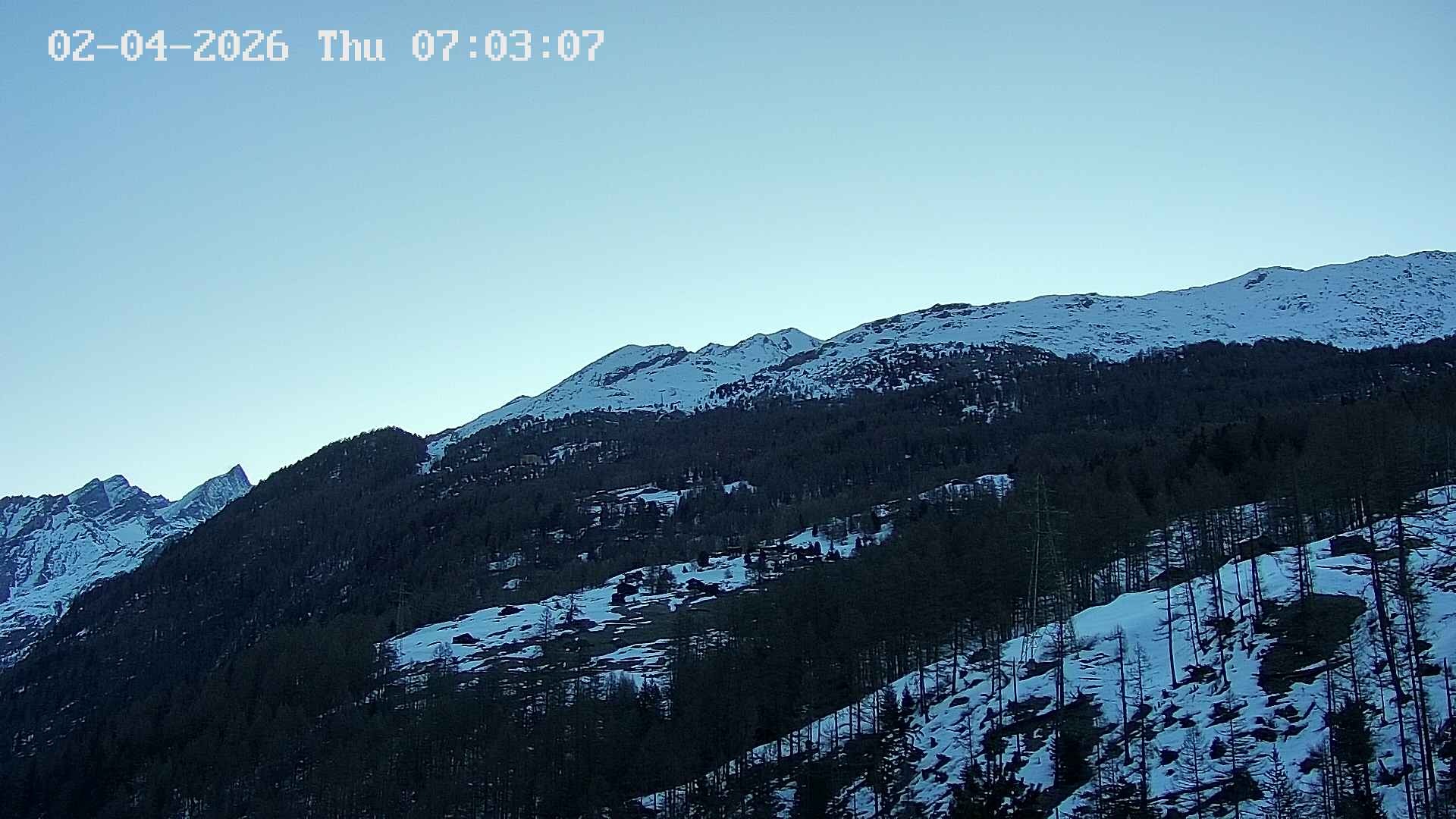 Archiv Foto Webcam Heliport Zermatt