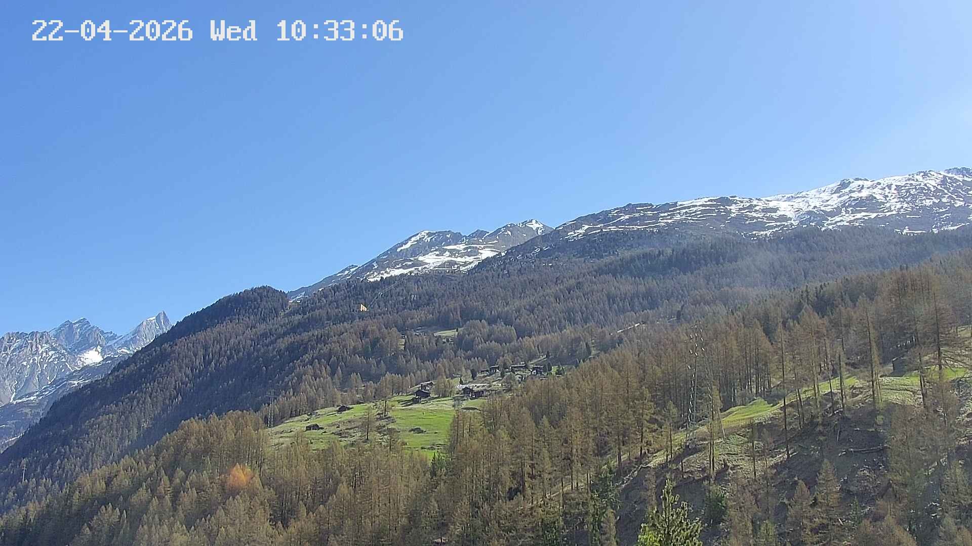 Archiv Foto Webcam Heliport Zermatt