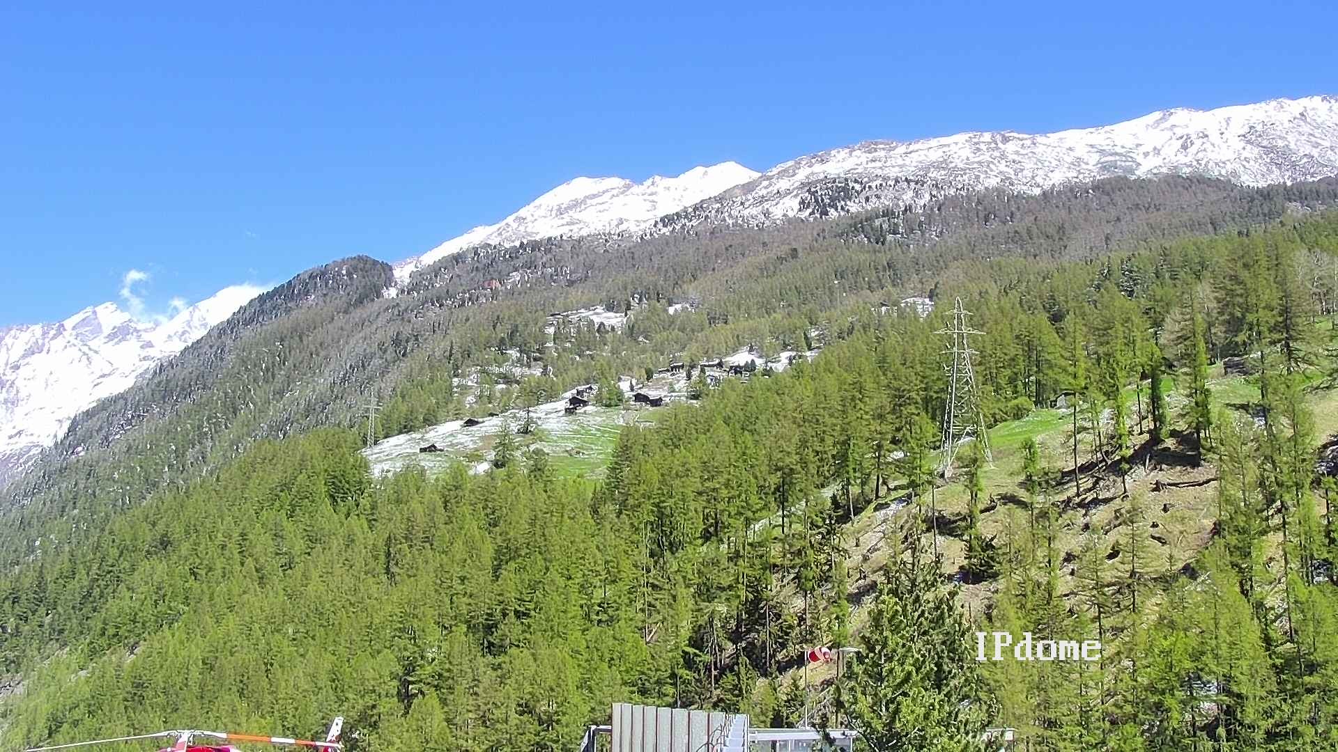 Archived image Webcam Heliport Zermatt