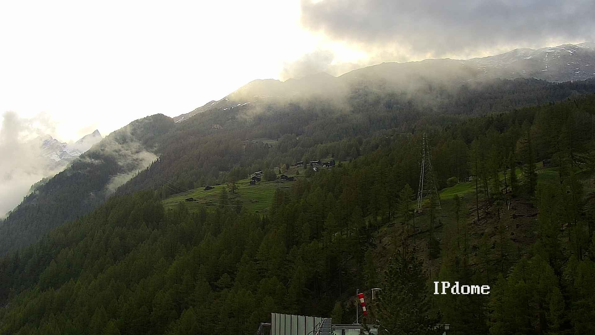 Archiv Foto Webcam Heliport Zermatt
