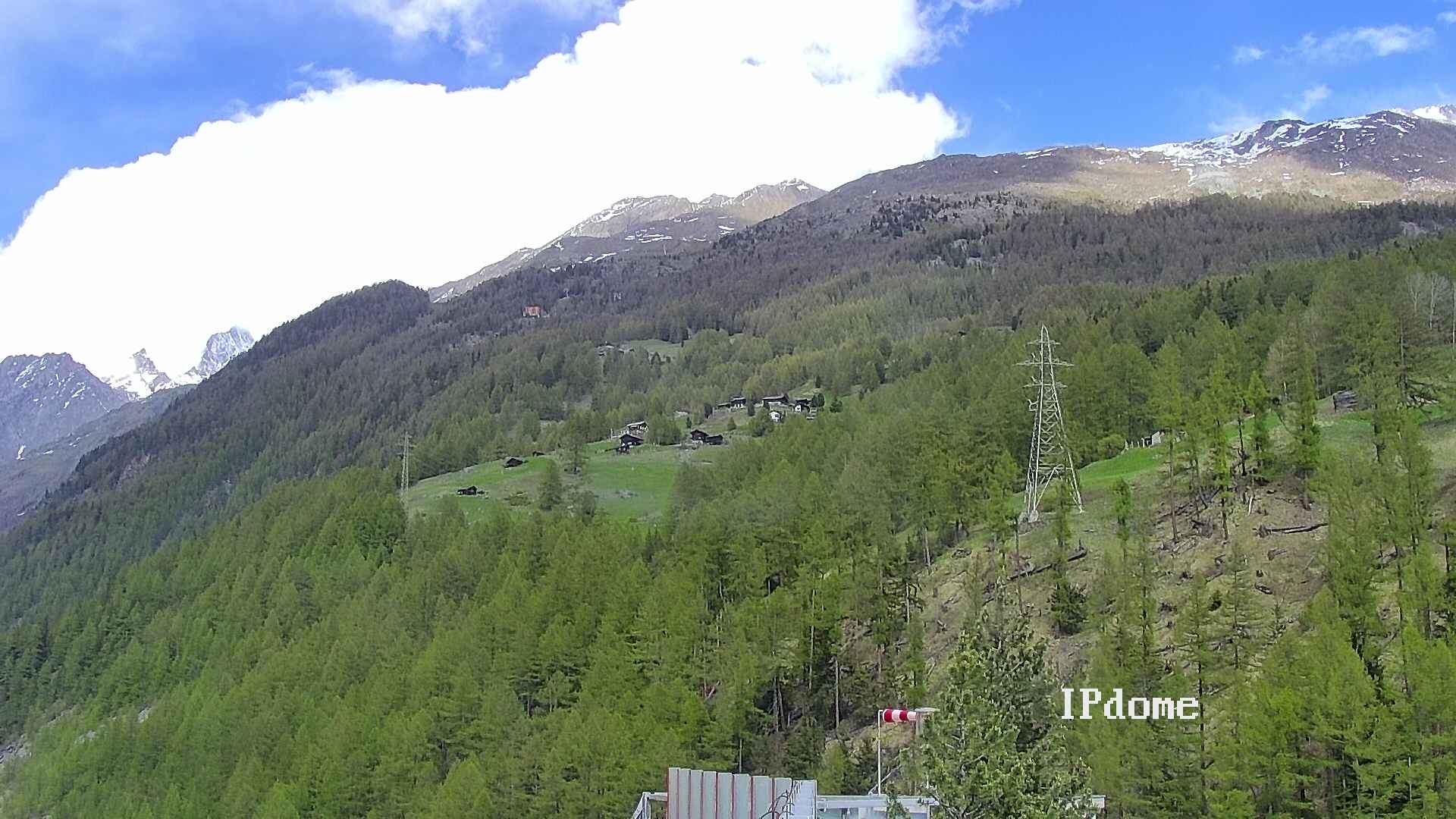 Archiv Foto Webcam Heliport Zermatt