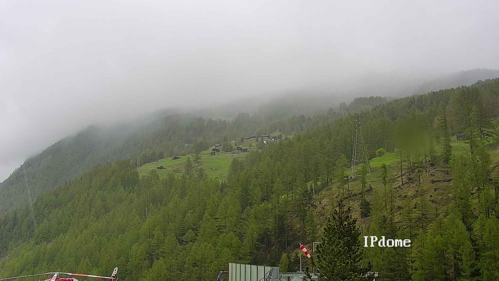 Archiv Foto Webcam Heliport Zermatt