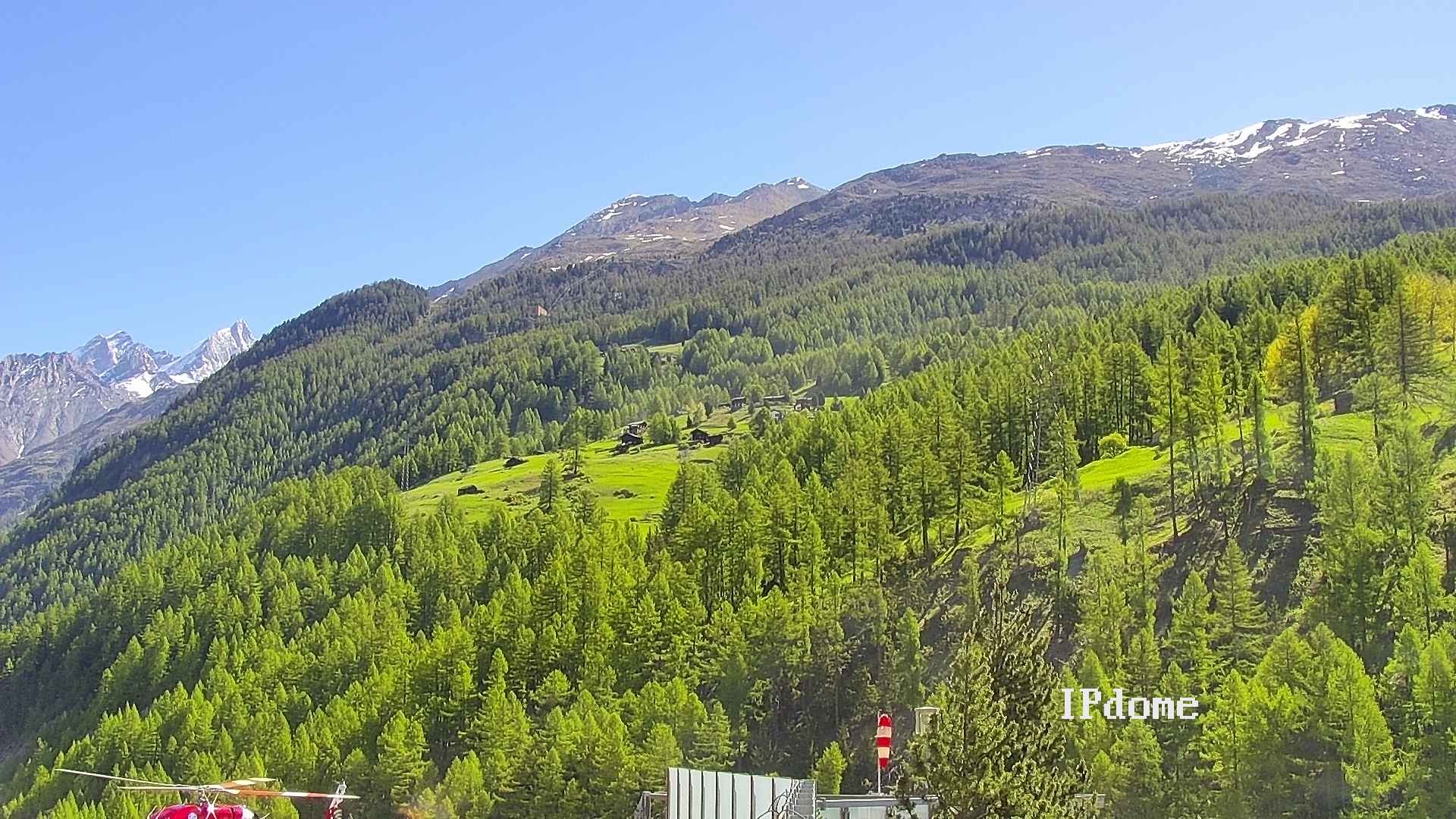 Archived image Webcam Heliport Zermatt